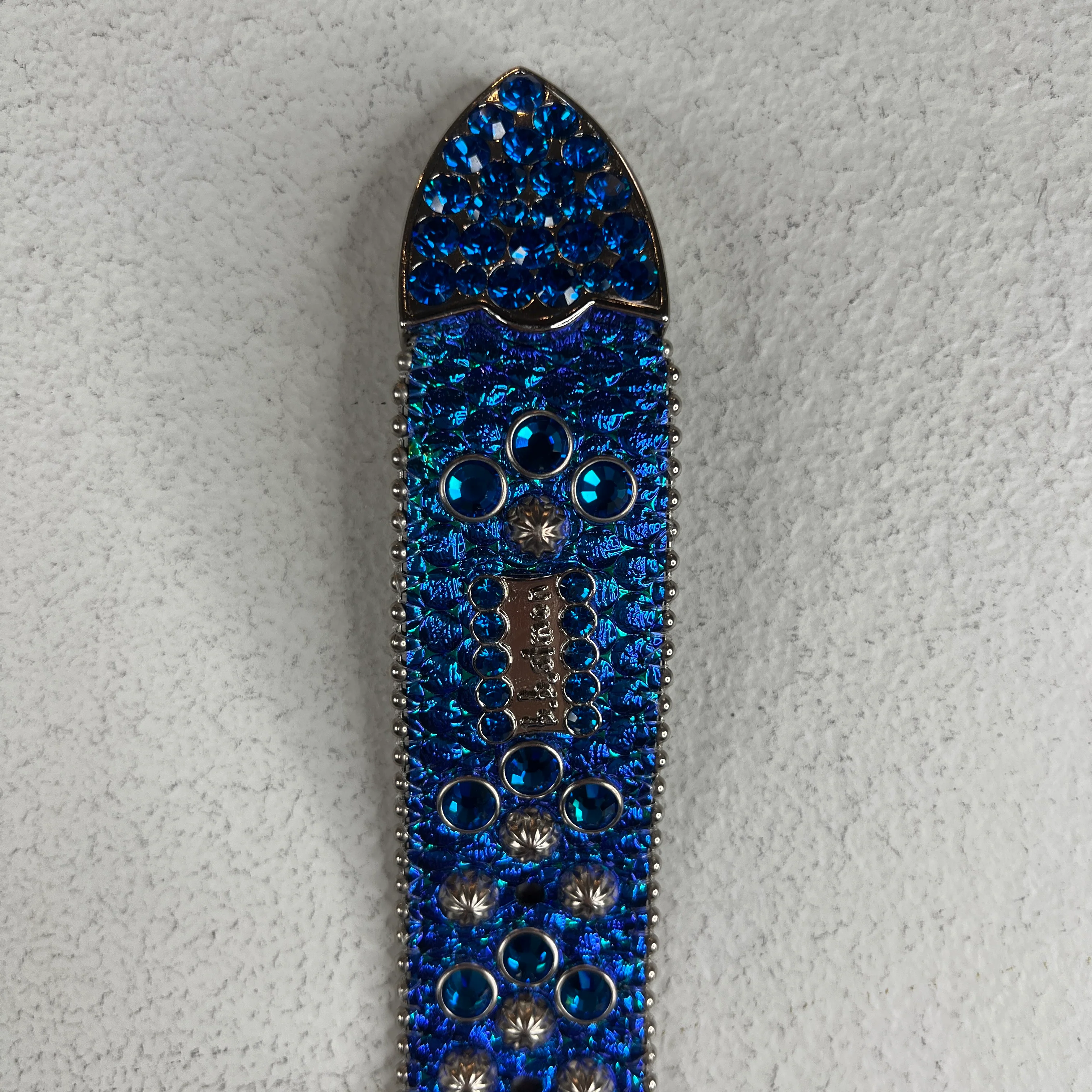 BB Simon Blue/Purple Holographic Belt - Image 7