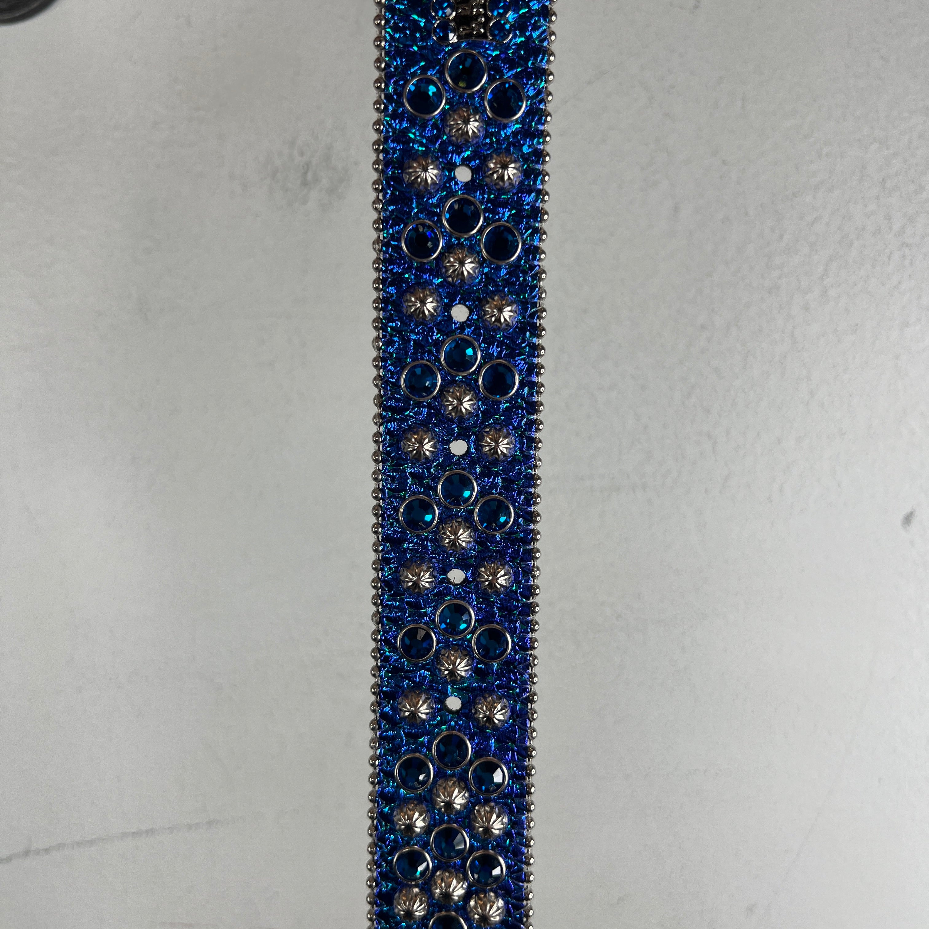 BB Simon Blue/Purple Holographic Belt - Image 8
