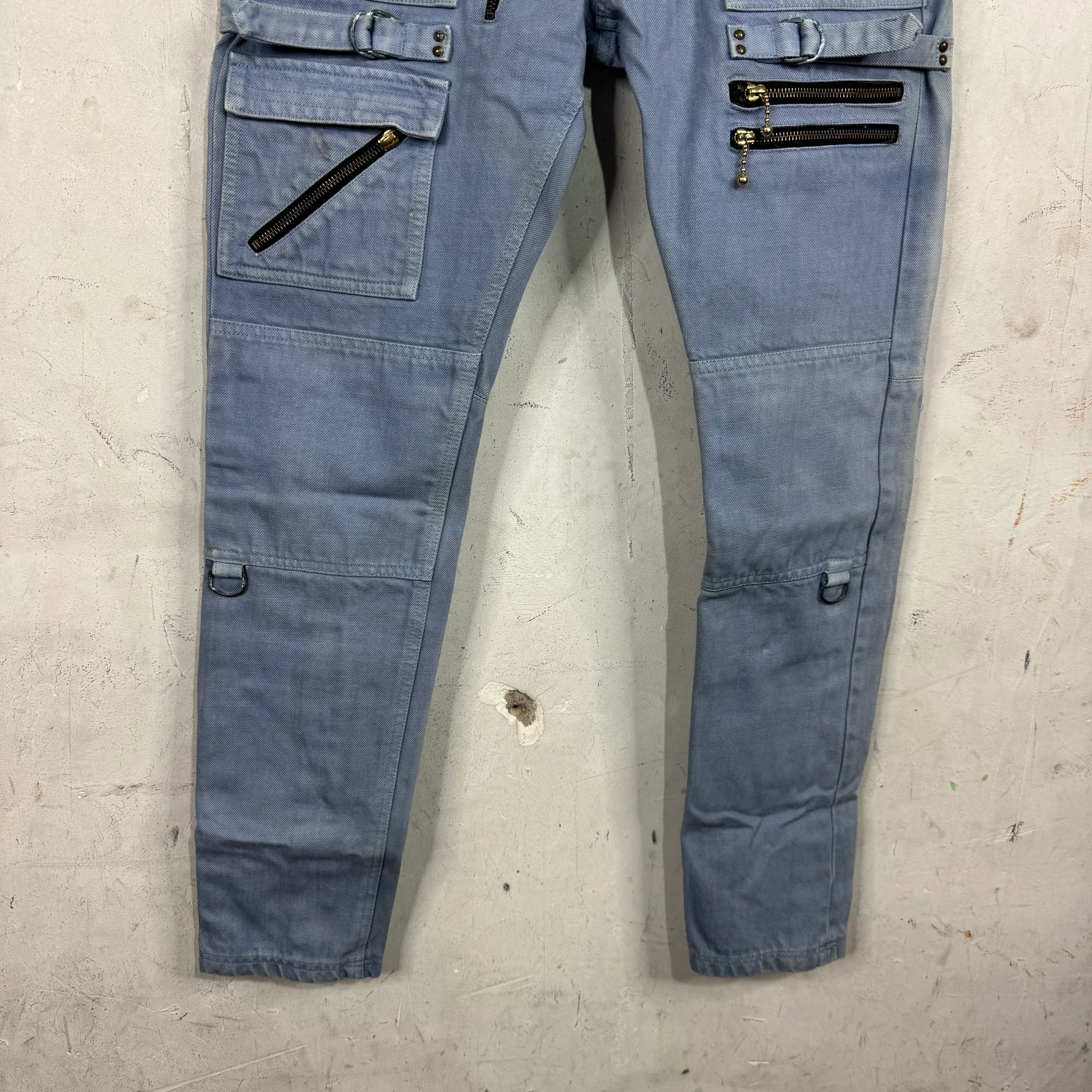 Blackmeans Blue Biker Jeans - Image 8