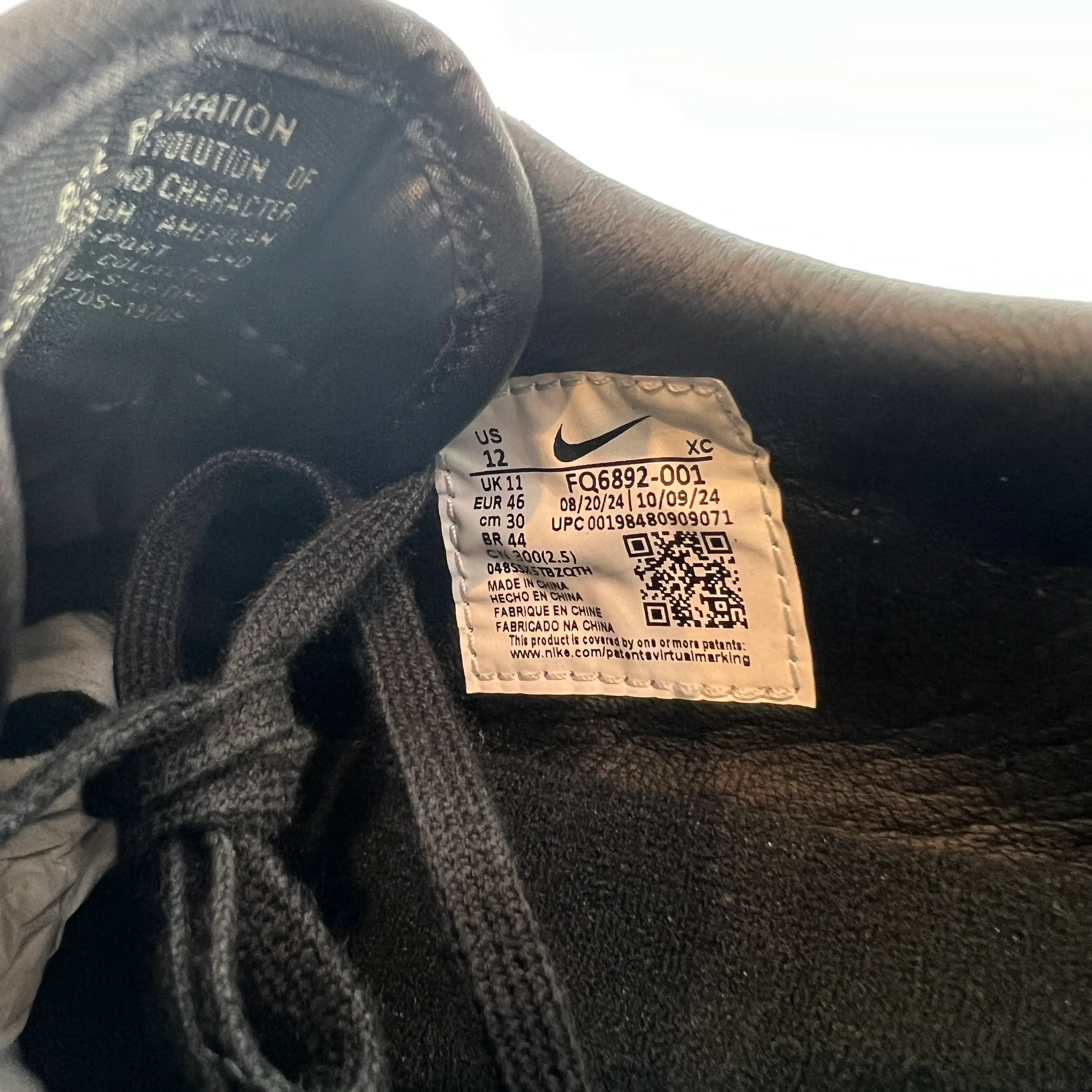 Bode Nike Black Astro Grabber Sneakers - Image 12