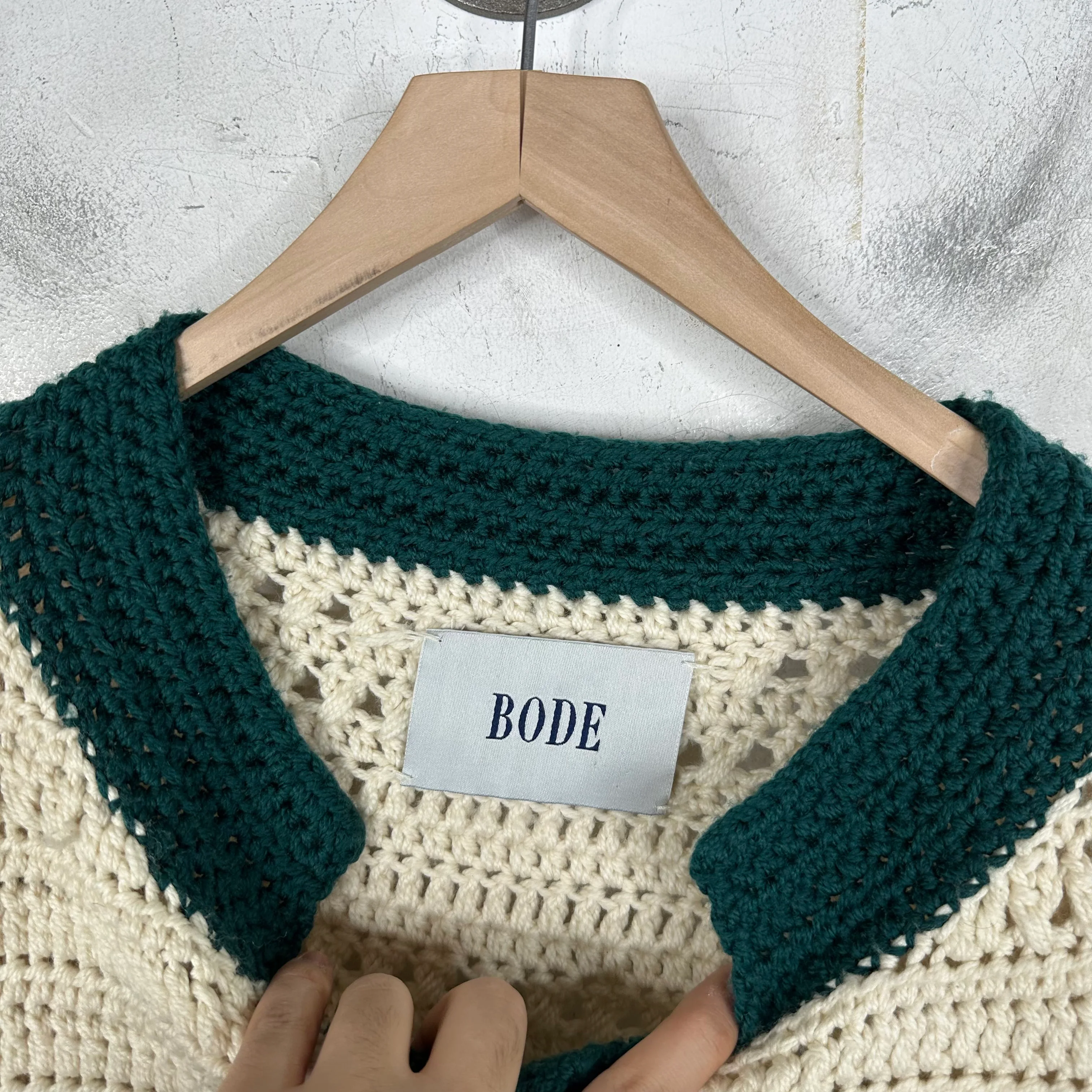 Bode Knitted Wool Tunic - Image 5