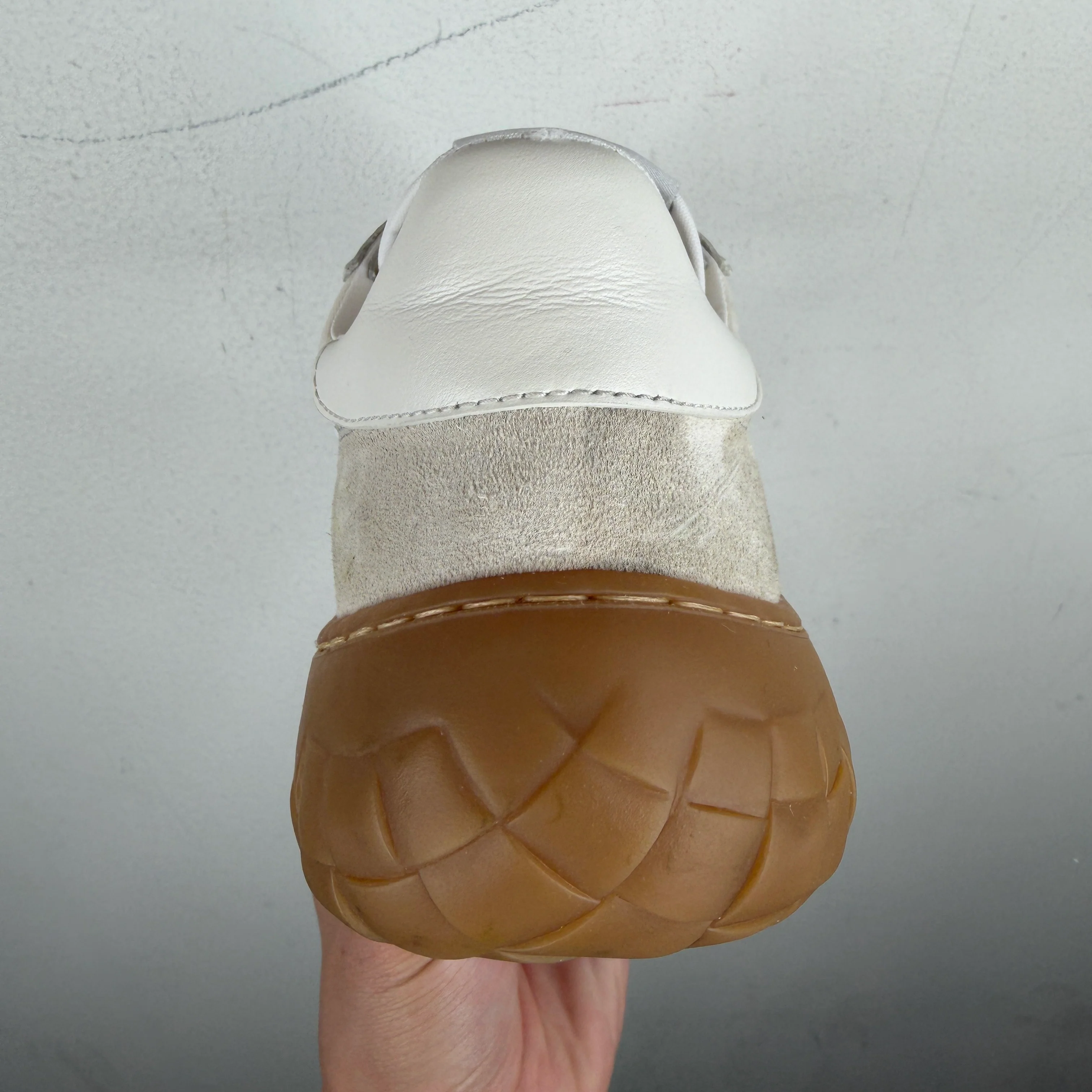 Bottega Veneta White Apollo Sneakers - Image 3