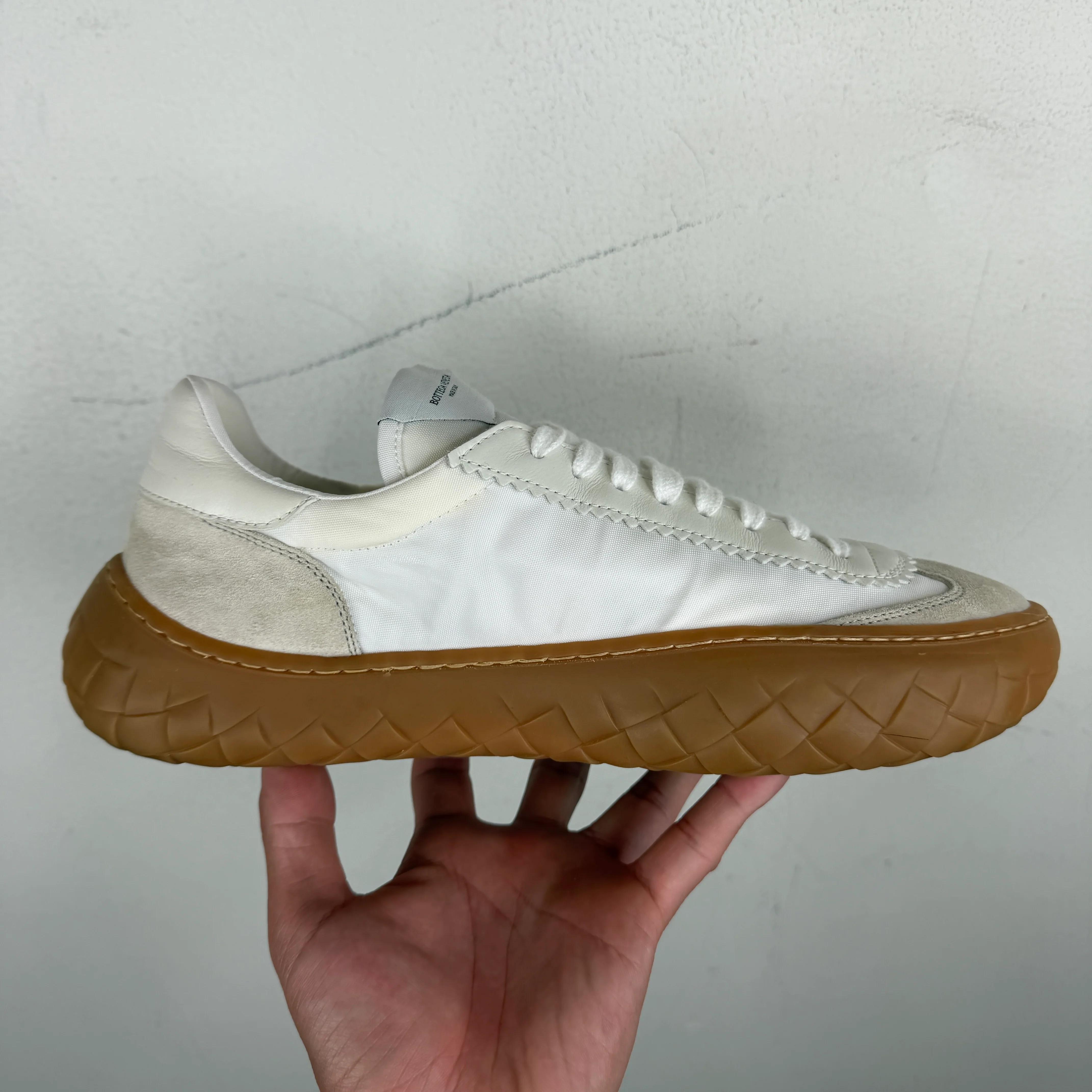 Bottega Veneta White Apollo Sneakers - Image 9