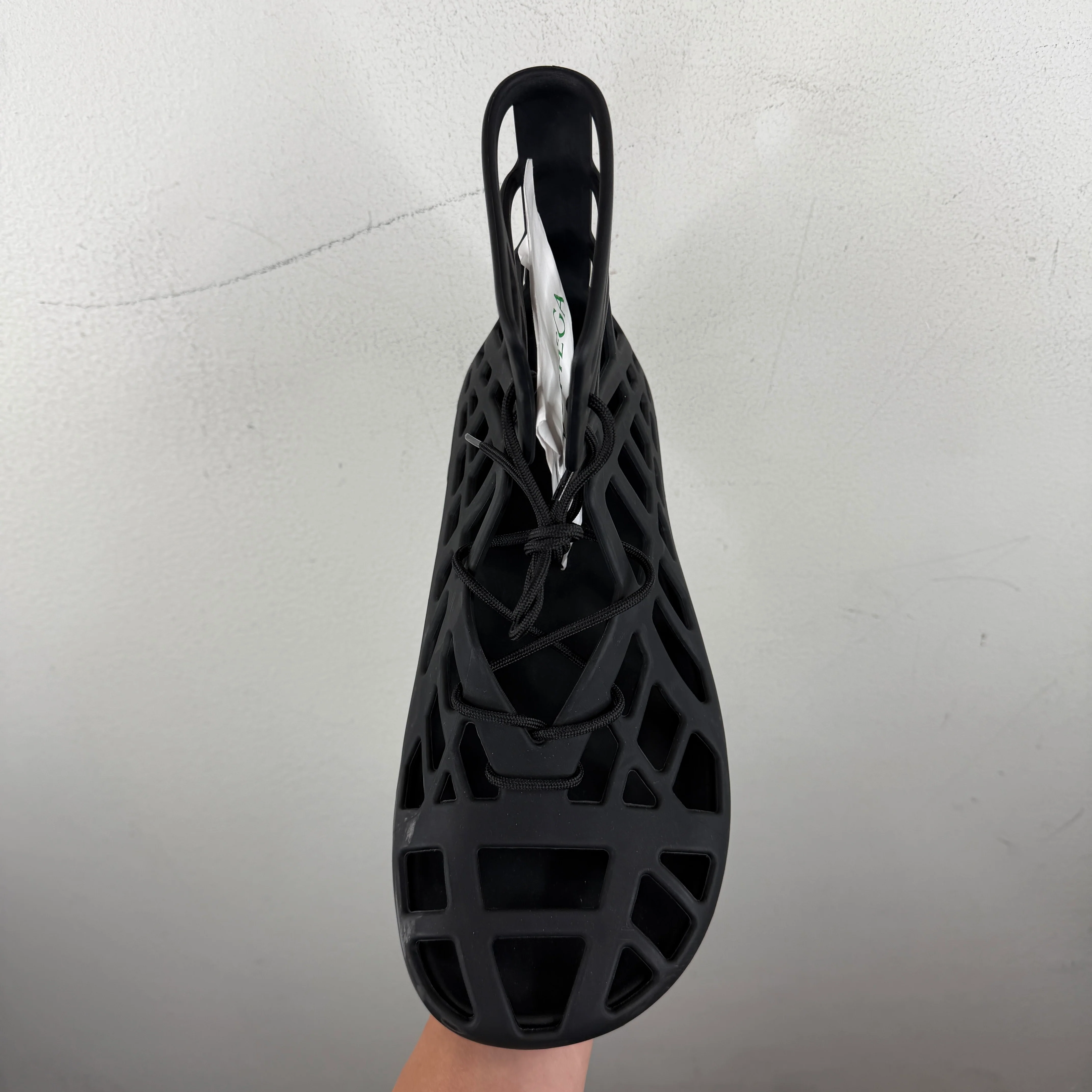 Bottega Veneta Black Atlas Sandals - Image 10
