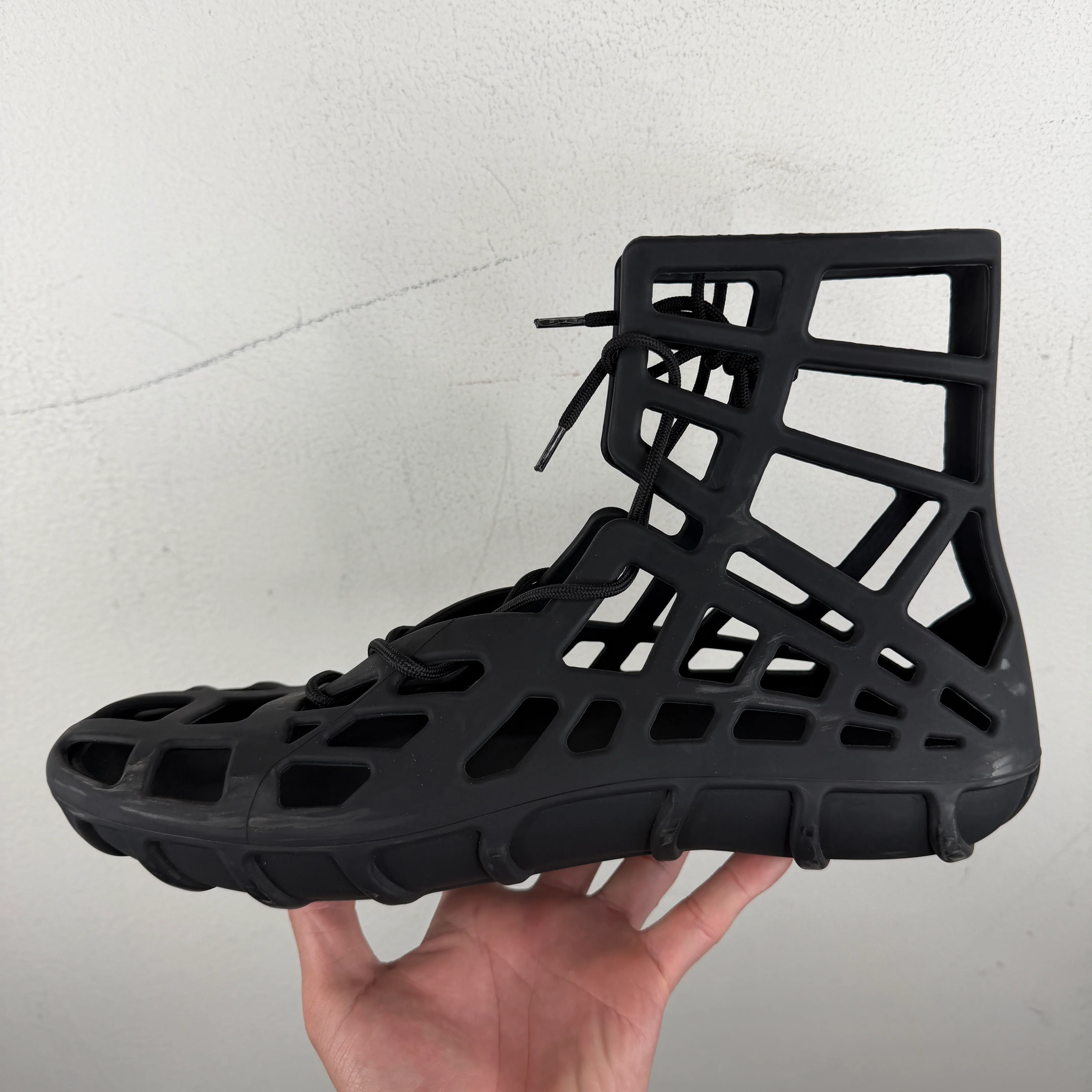 Bottega Veneta Black Atlas Sandals - Image 4