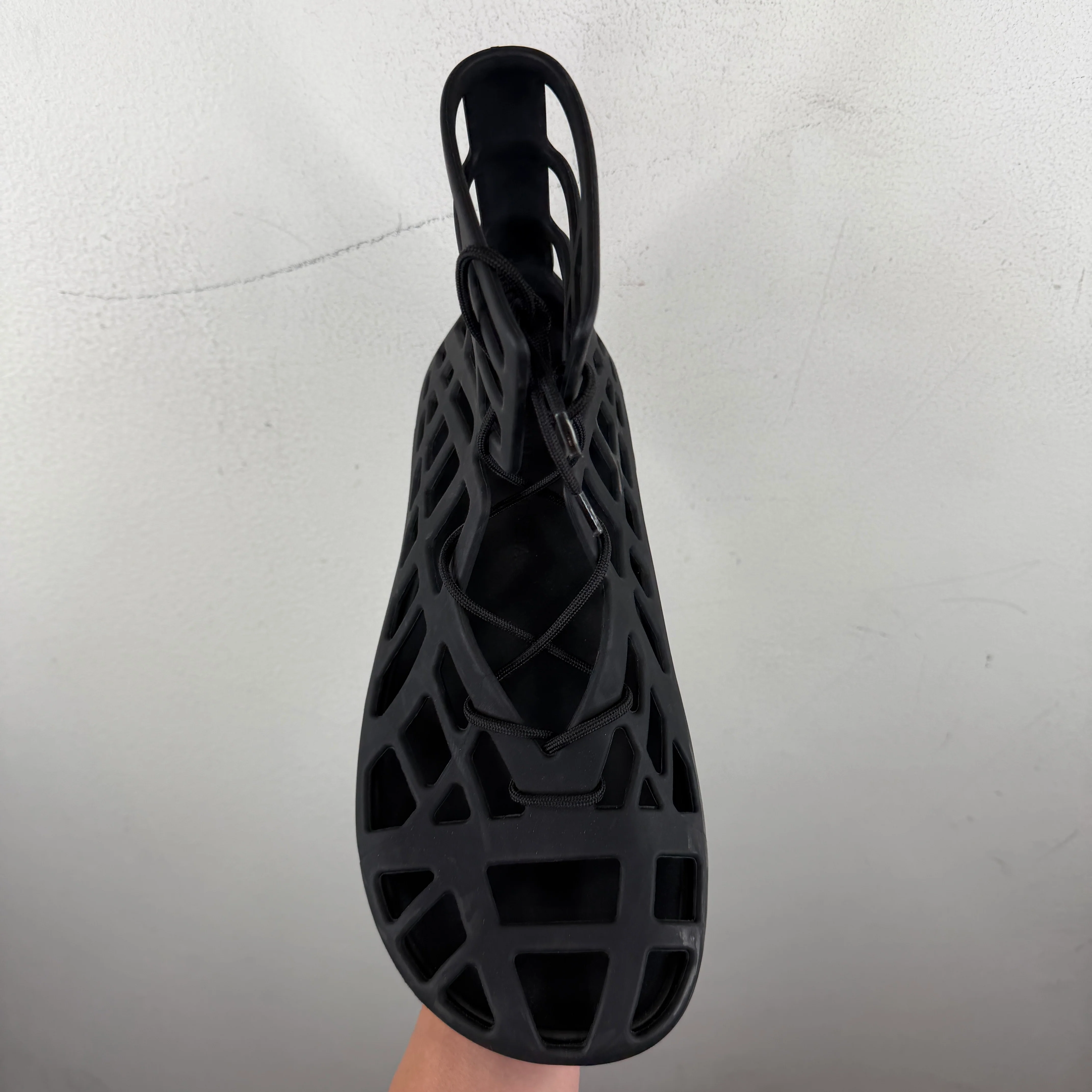 Bottega Veneta Black Atlas Sandals - Image 5