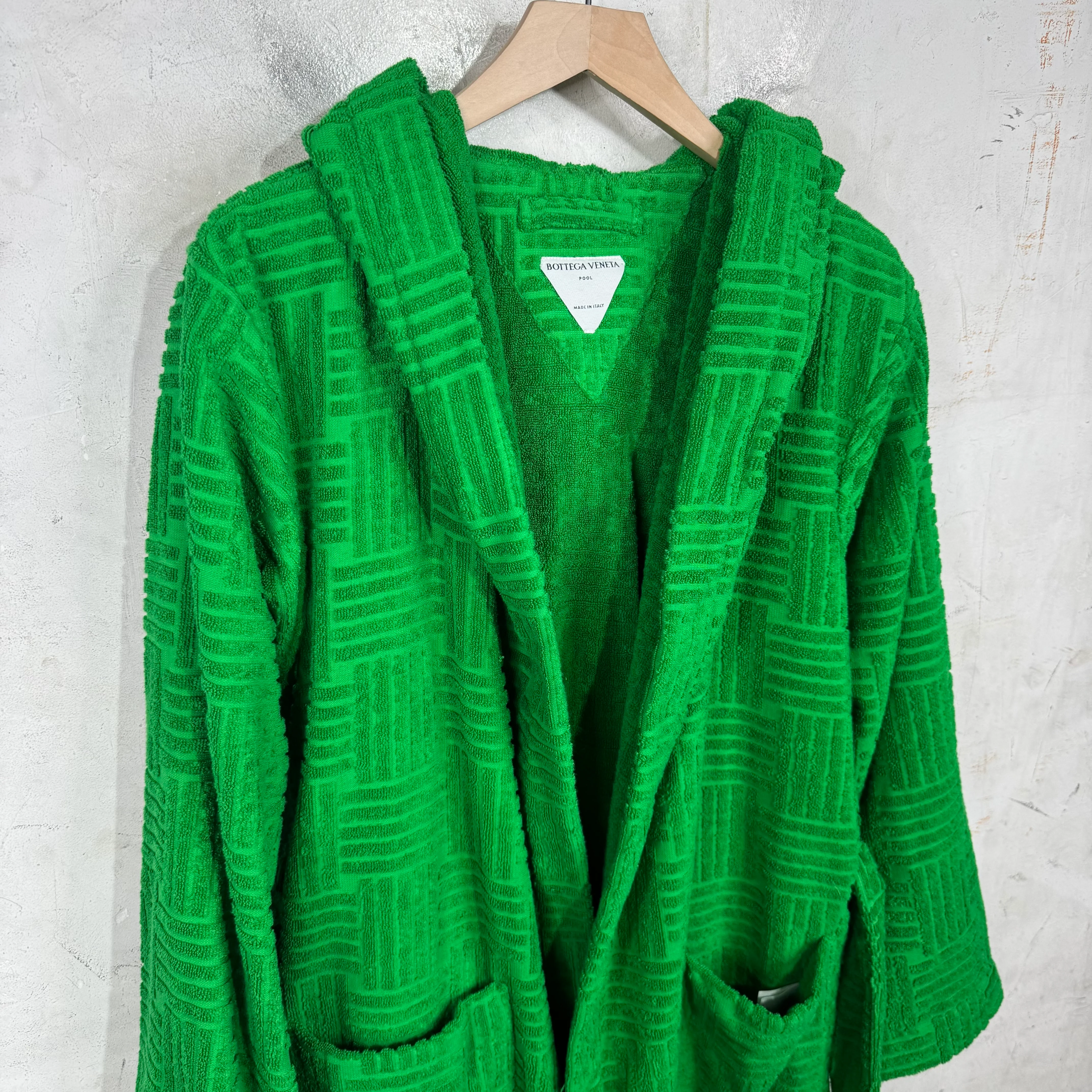 Bottega Veneta Green Bath Robe - Image 5