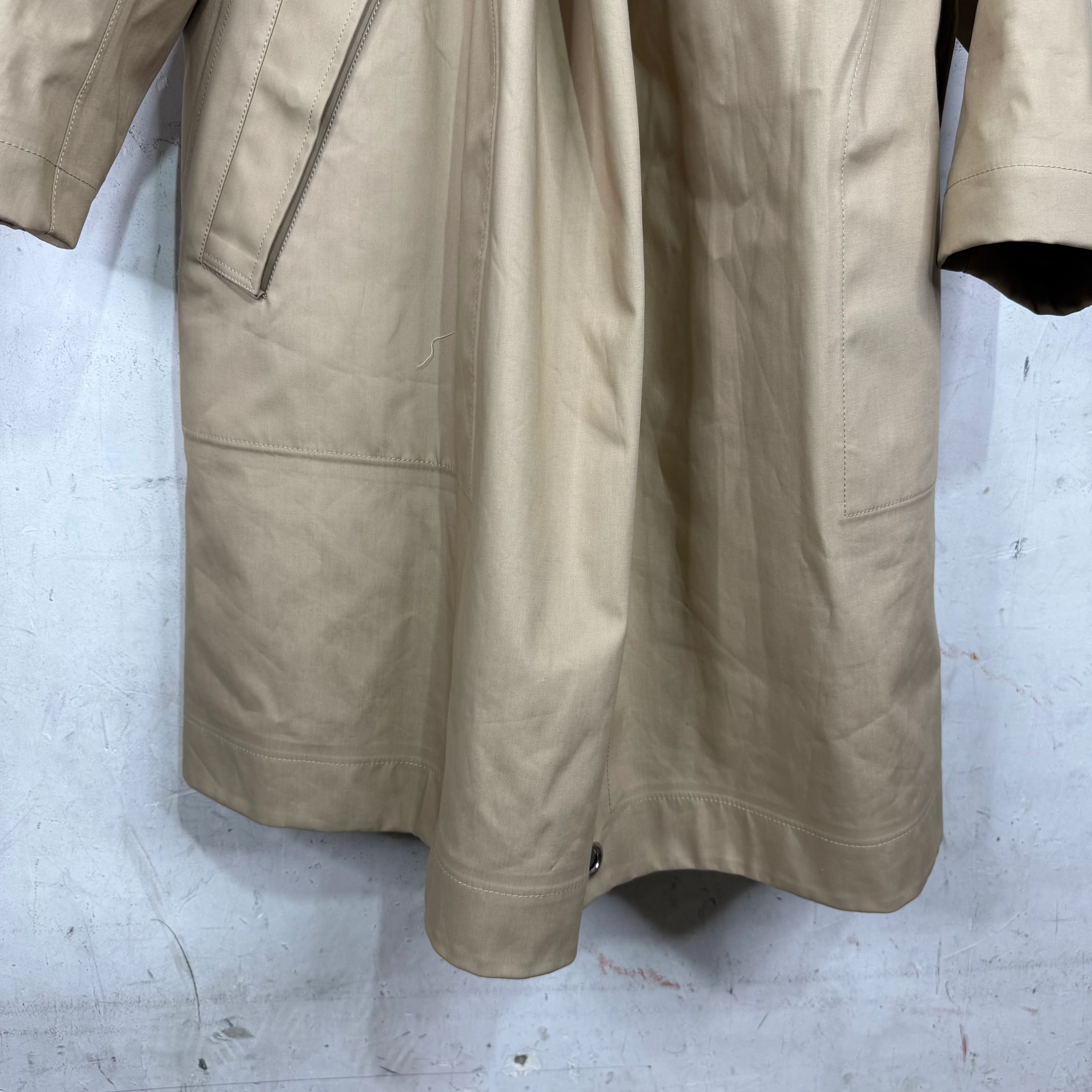 Bottega Veneta Long Beige Coat - Image 6
