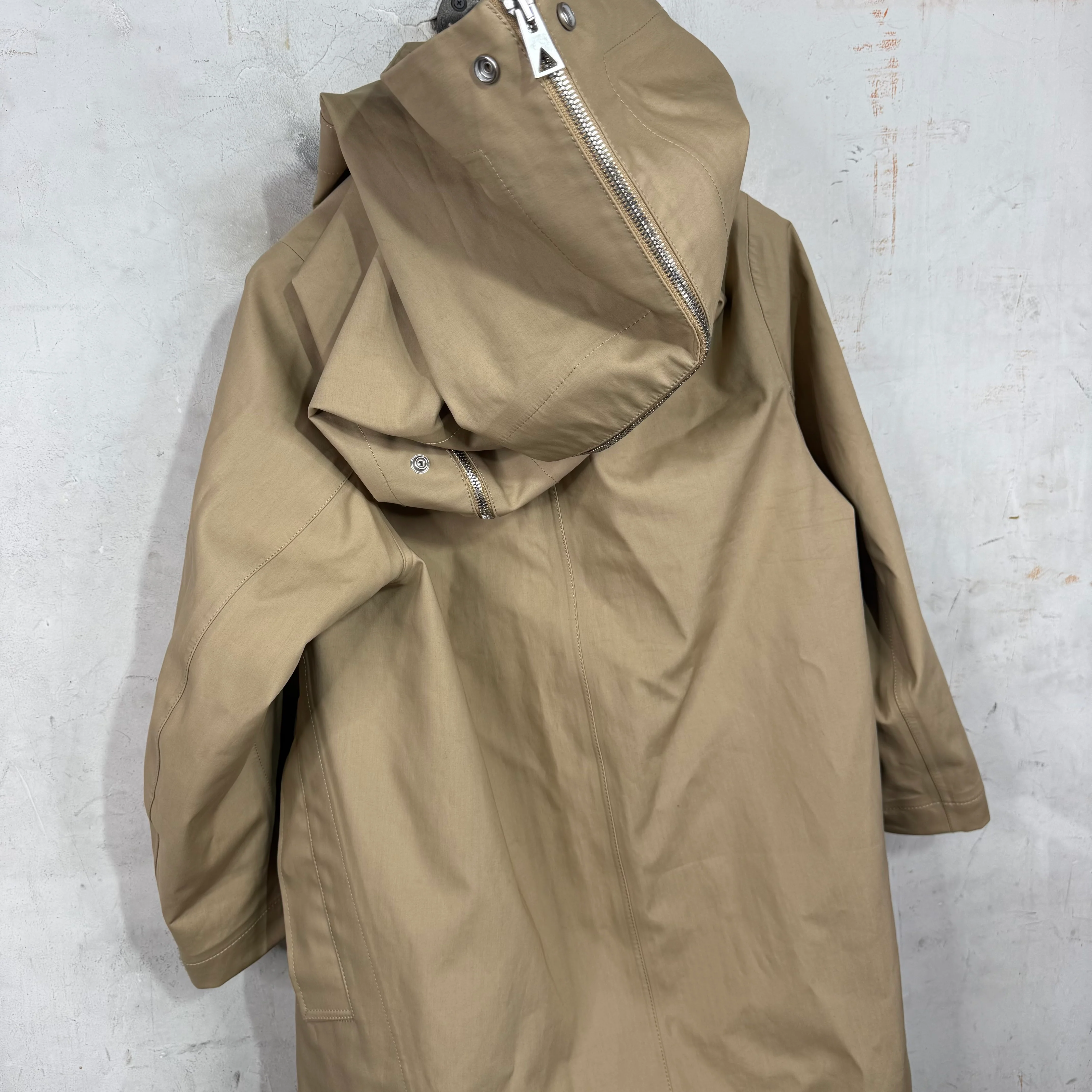 Bottega Veneta Long Beige Coat - Image 8