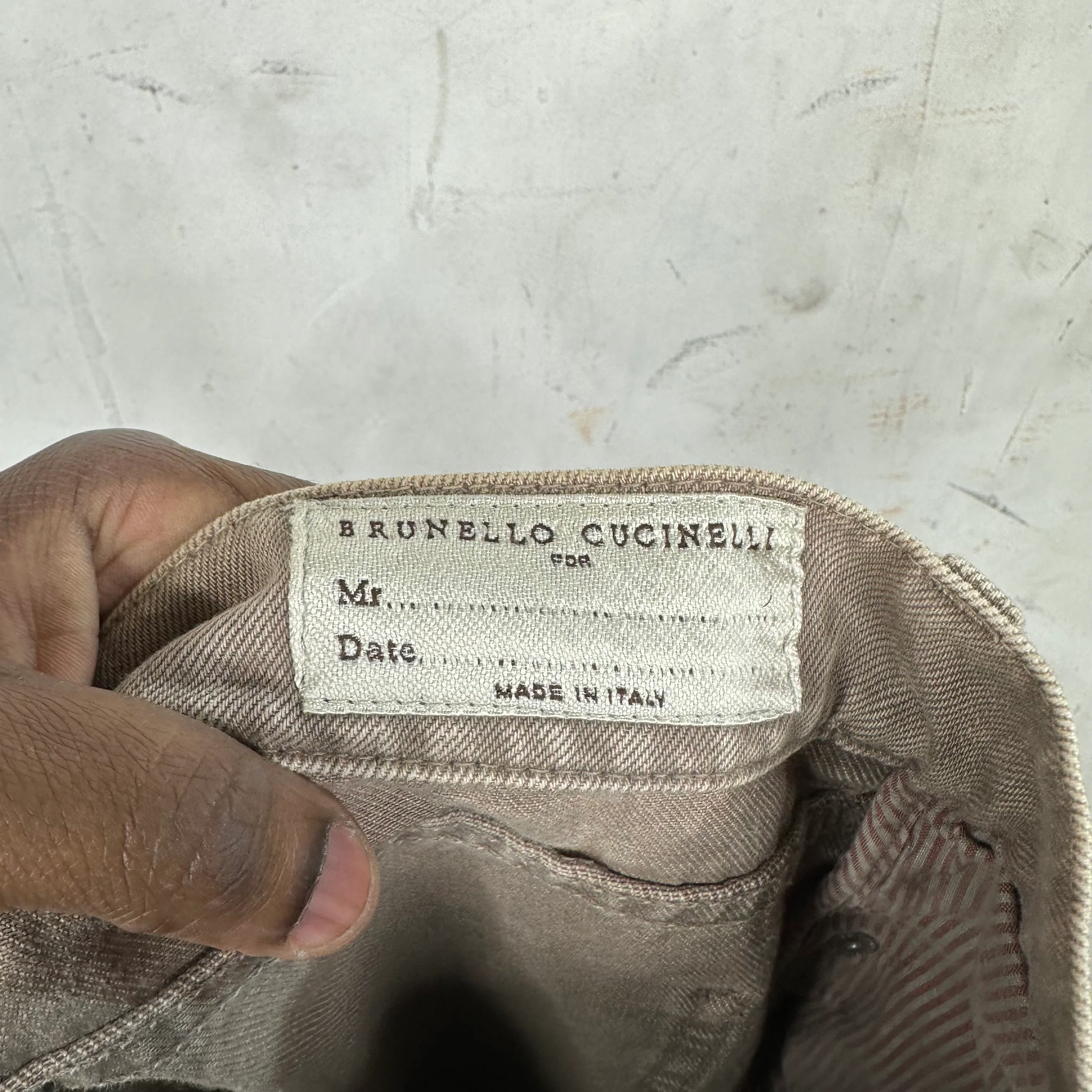 Brunello Cucinelli Skinny Denim Pants - Image 5
