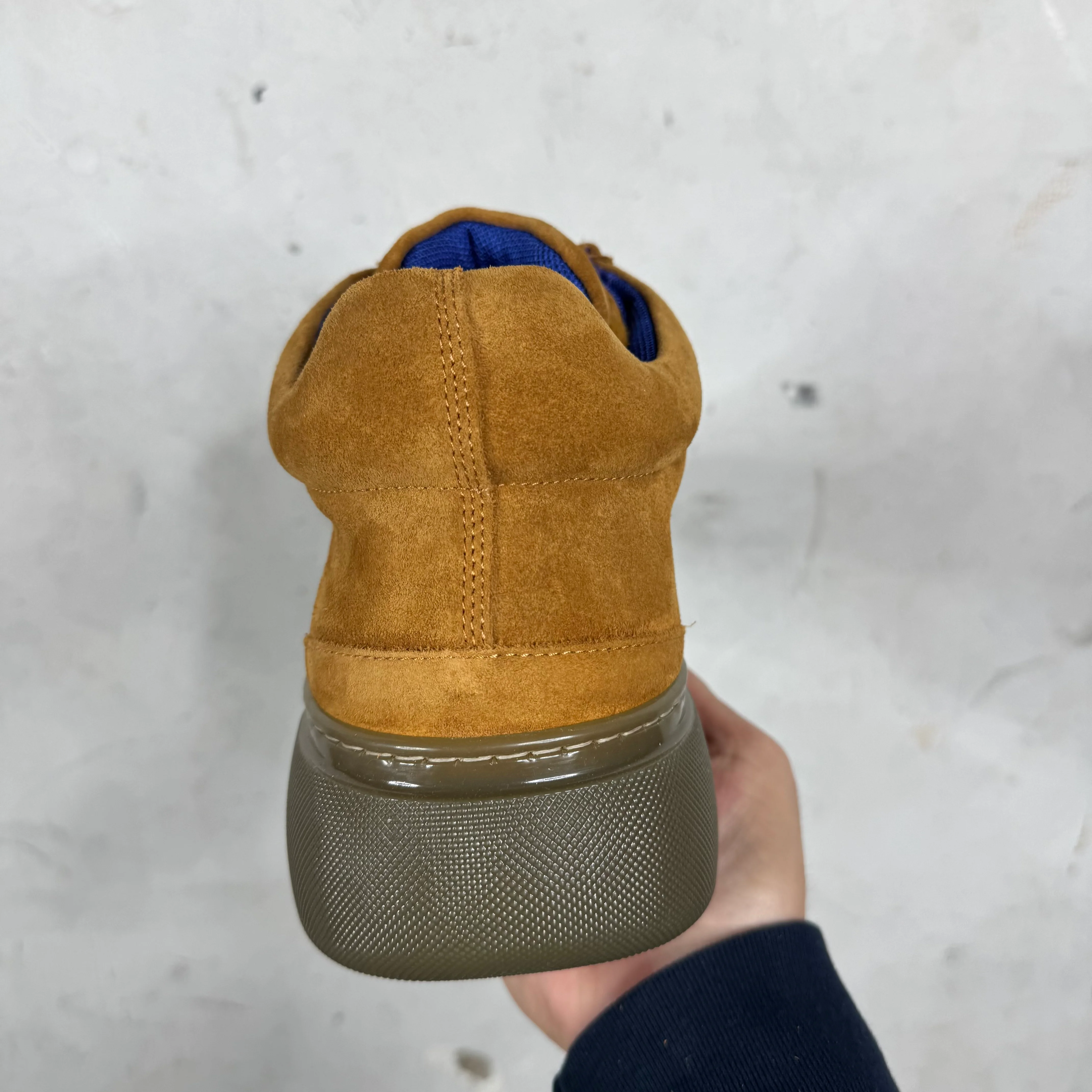 Burberry Chunky Suede Derby Shoes - Image 10