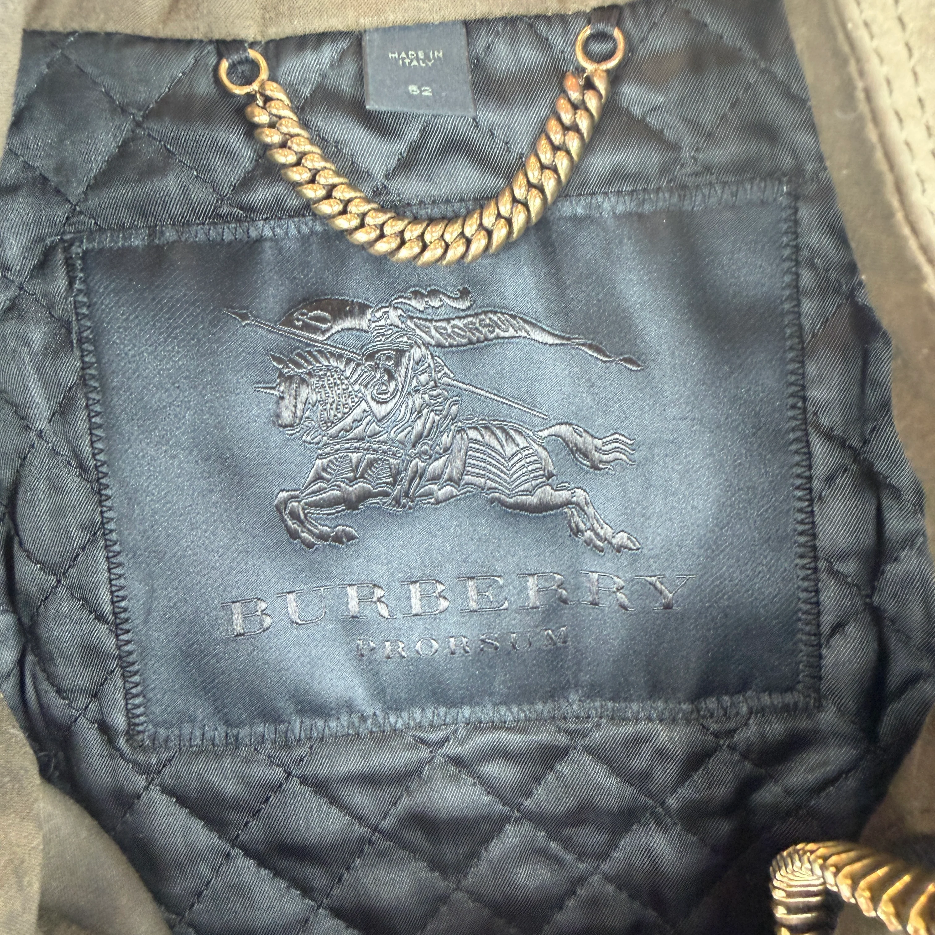 Burberry Olive Runway Cargo Jacket - Image 3