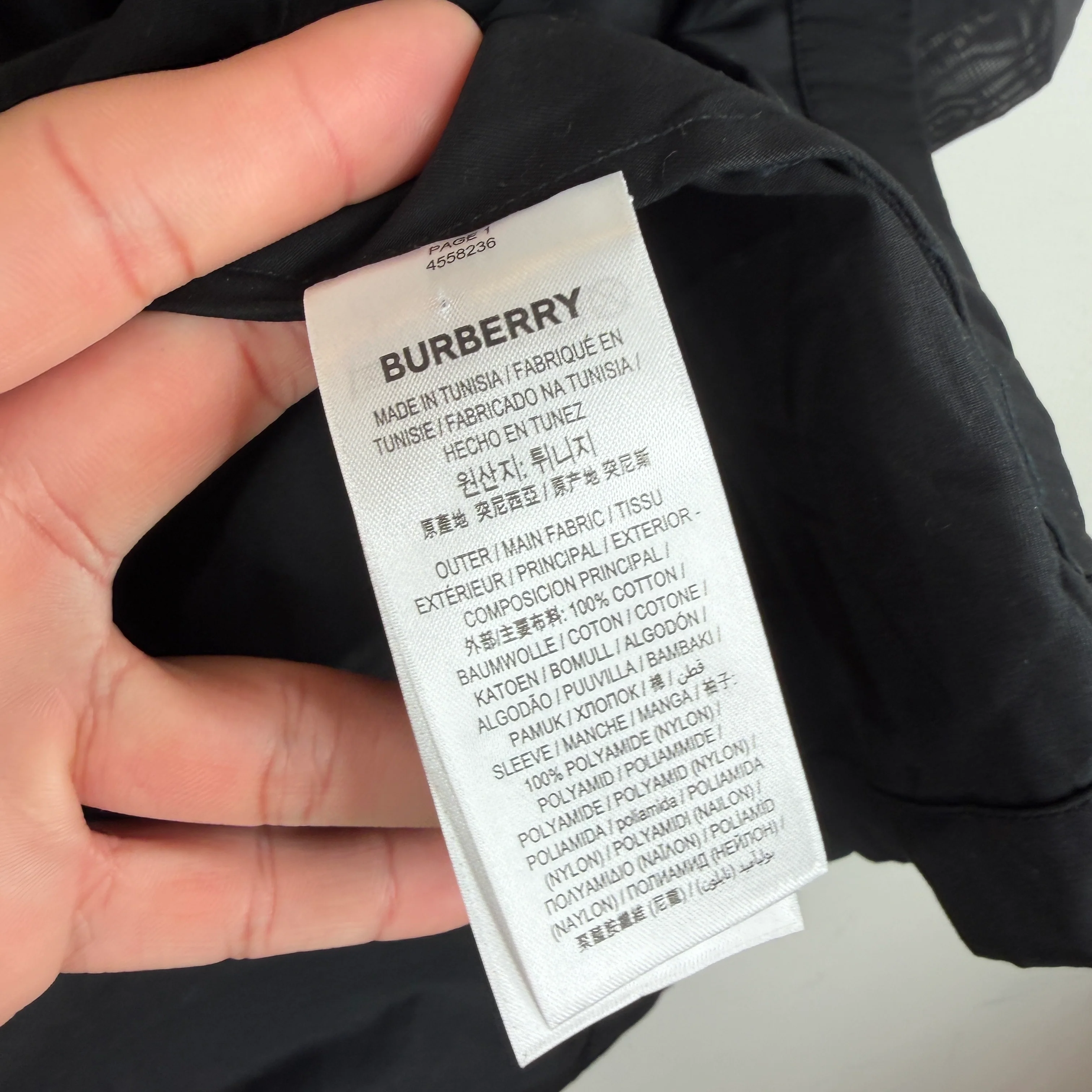 Burberry Upon My Kingdom Half Zip Shirt - Image 5