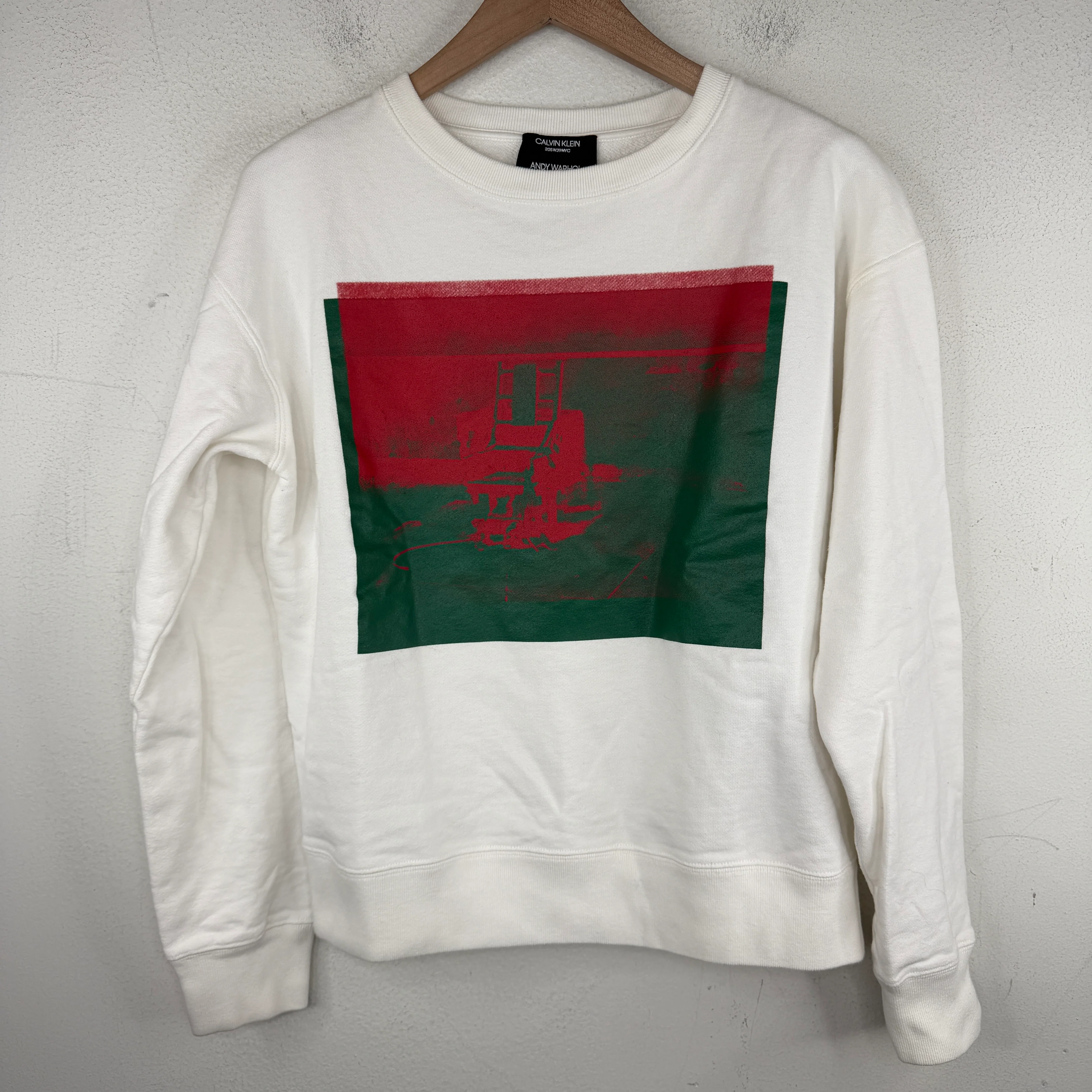 Calvin Klein 205W39NYC Warhol Little Electric Chair Crewneck