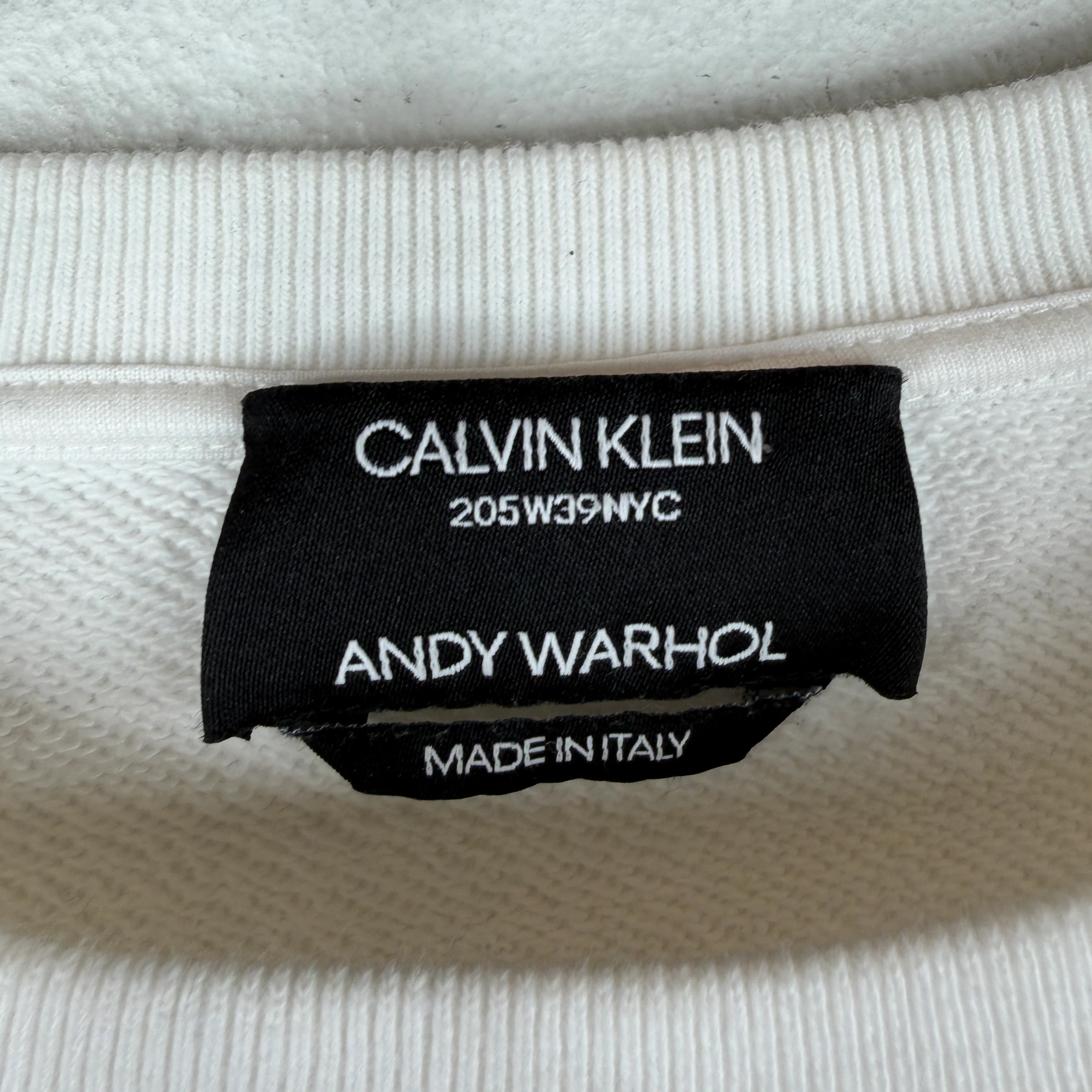 Calvin Klein 205W39NYC Warhol Little Electric Chair Crewneck - Image 3