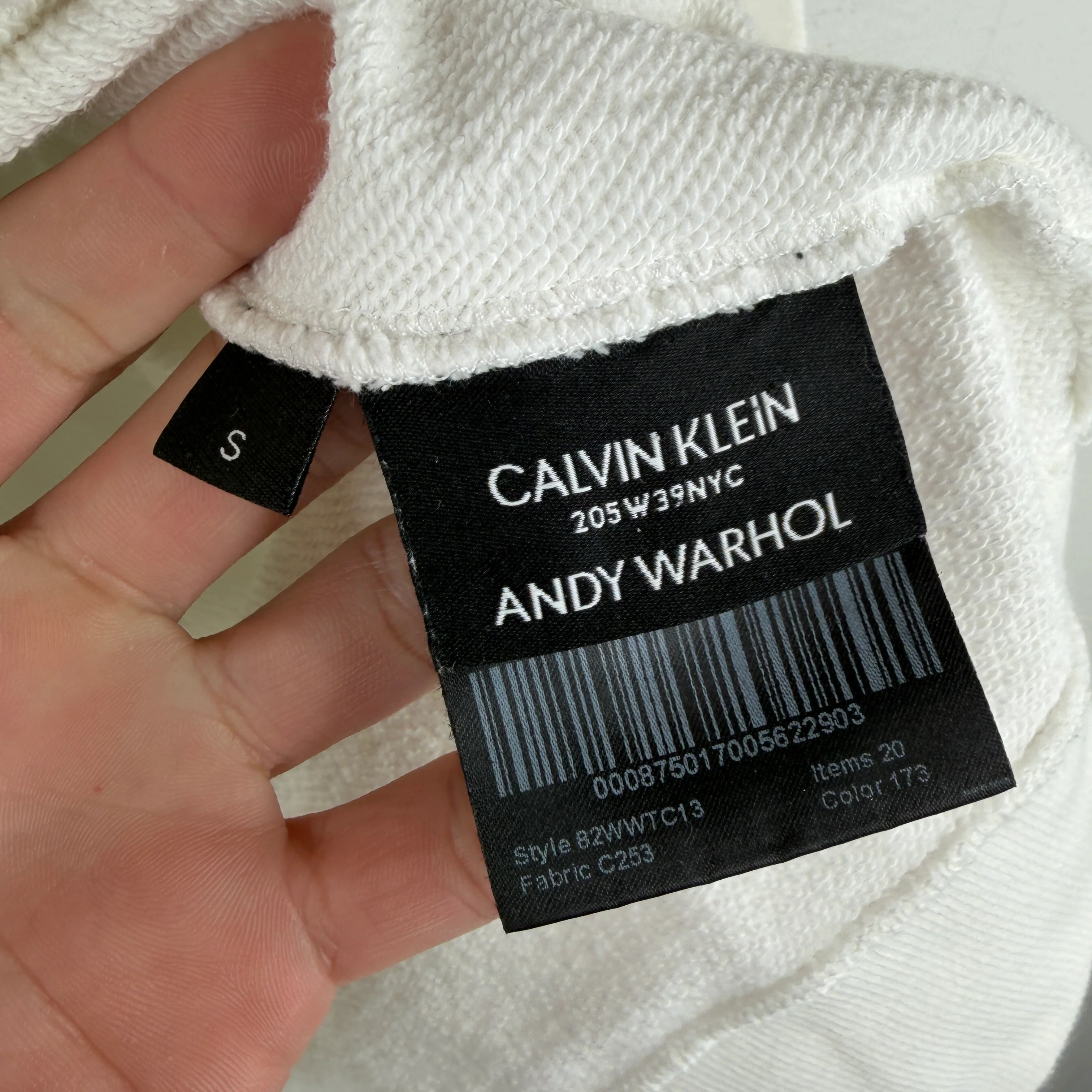 Calvin Klein 205W39NYC Warhol Little Electric Chair Crewneck - Image 4
