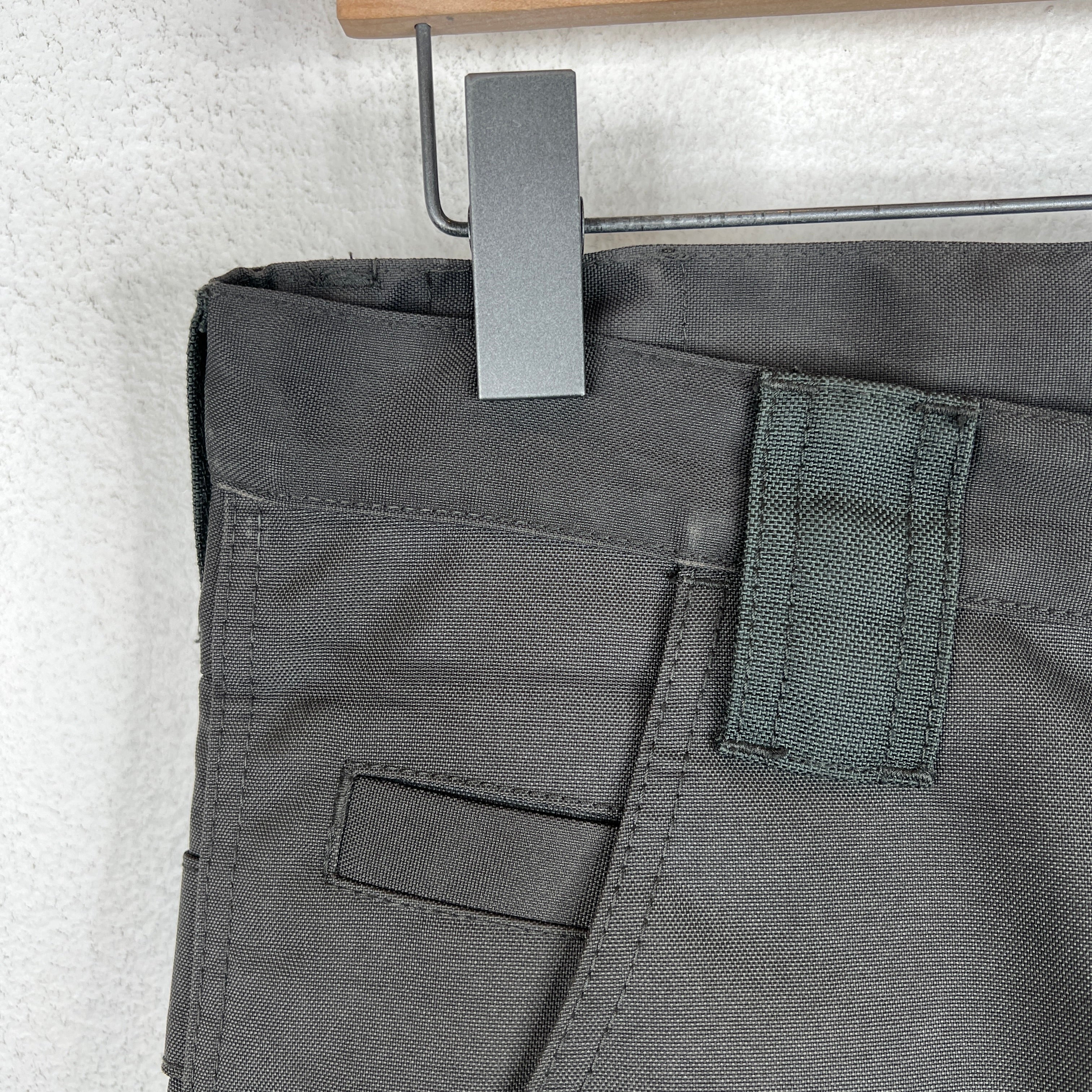 CDG Green Nylon Cargo Pants - Image 6