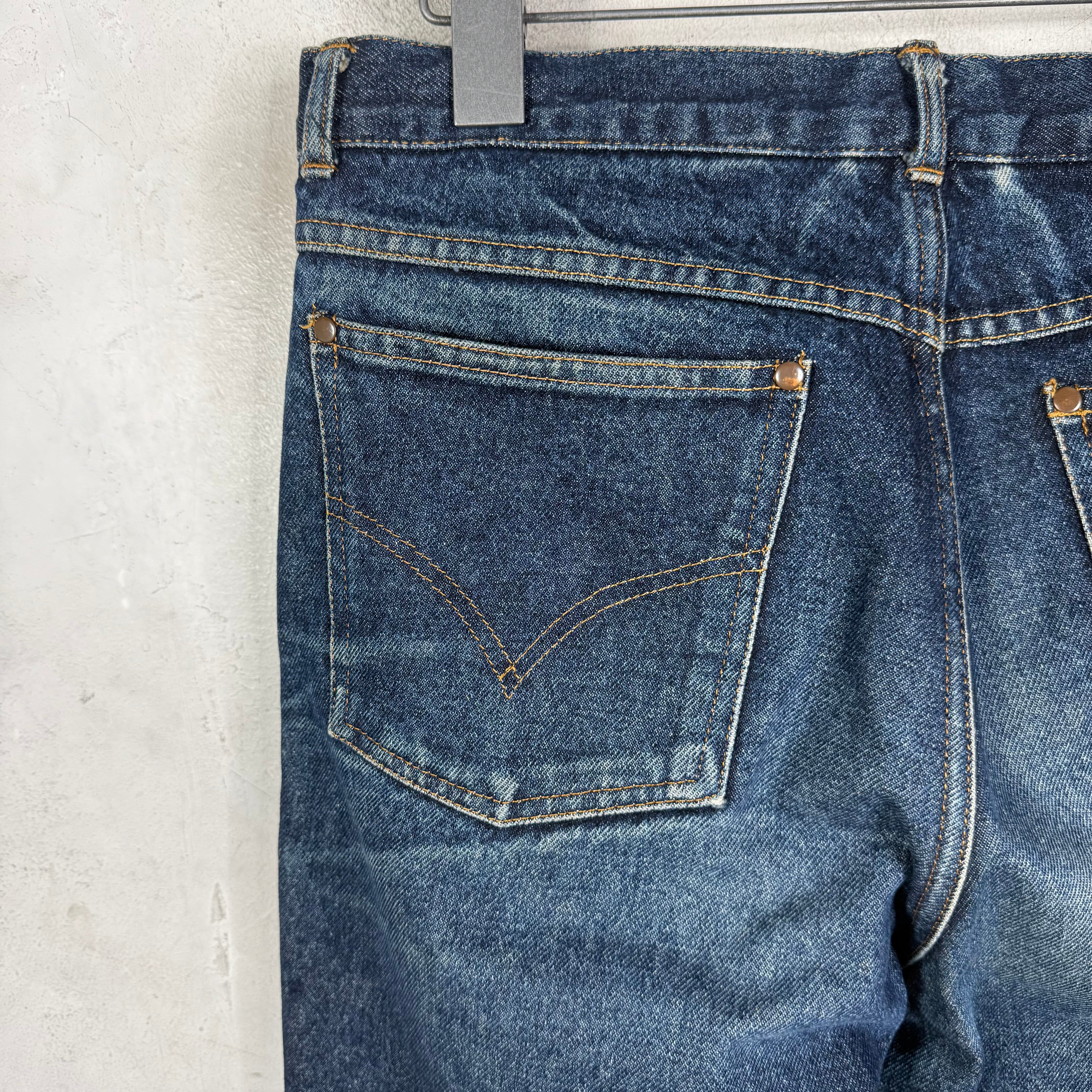 CDG Homme Washed Blue Jeans - Image 5