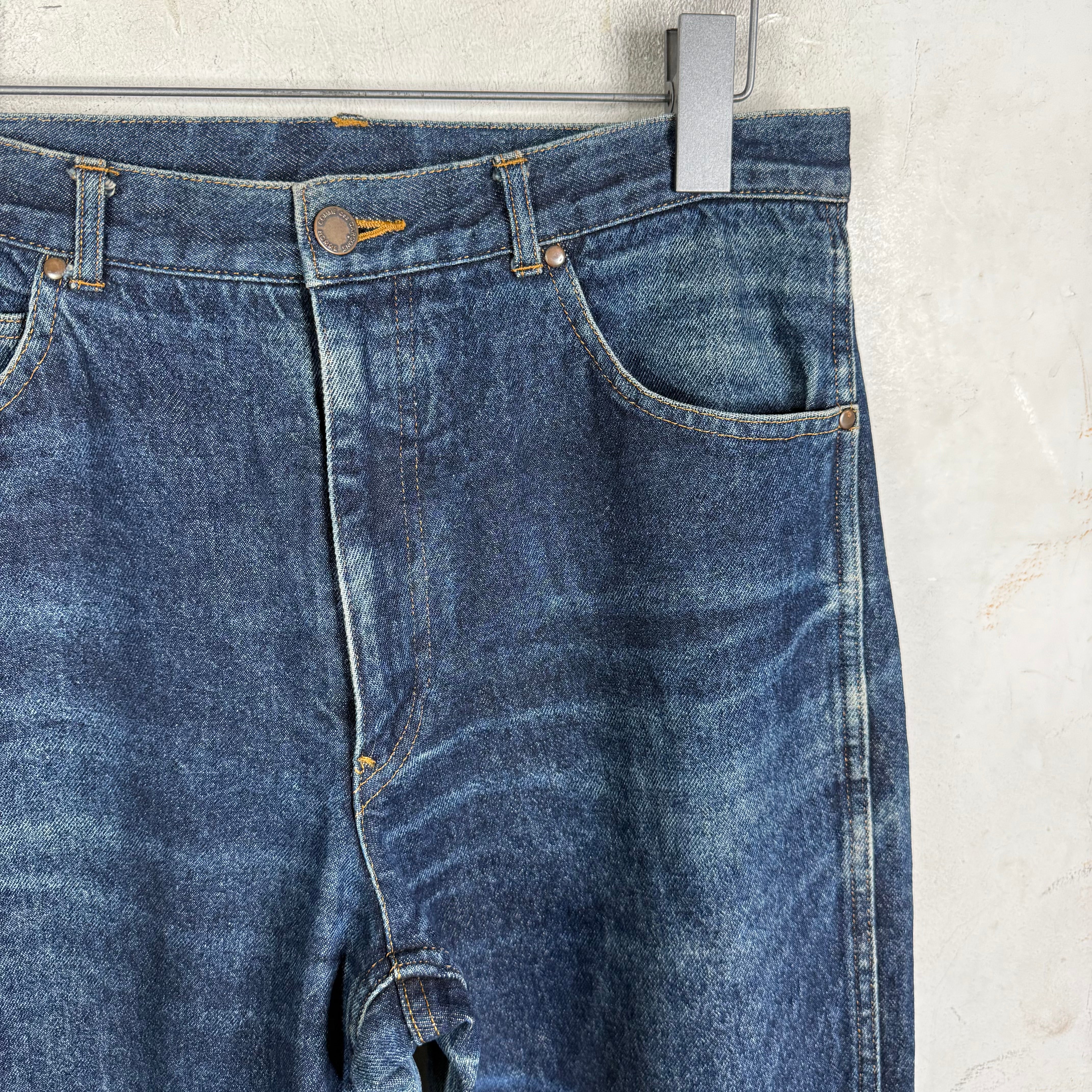 CDG Homme Washed Blue Jeans - Image 6