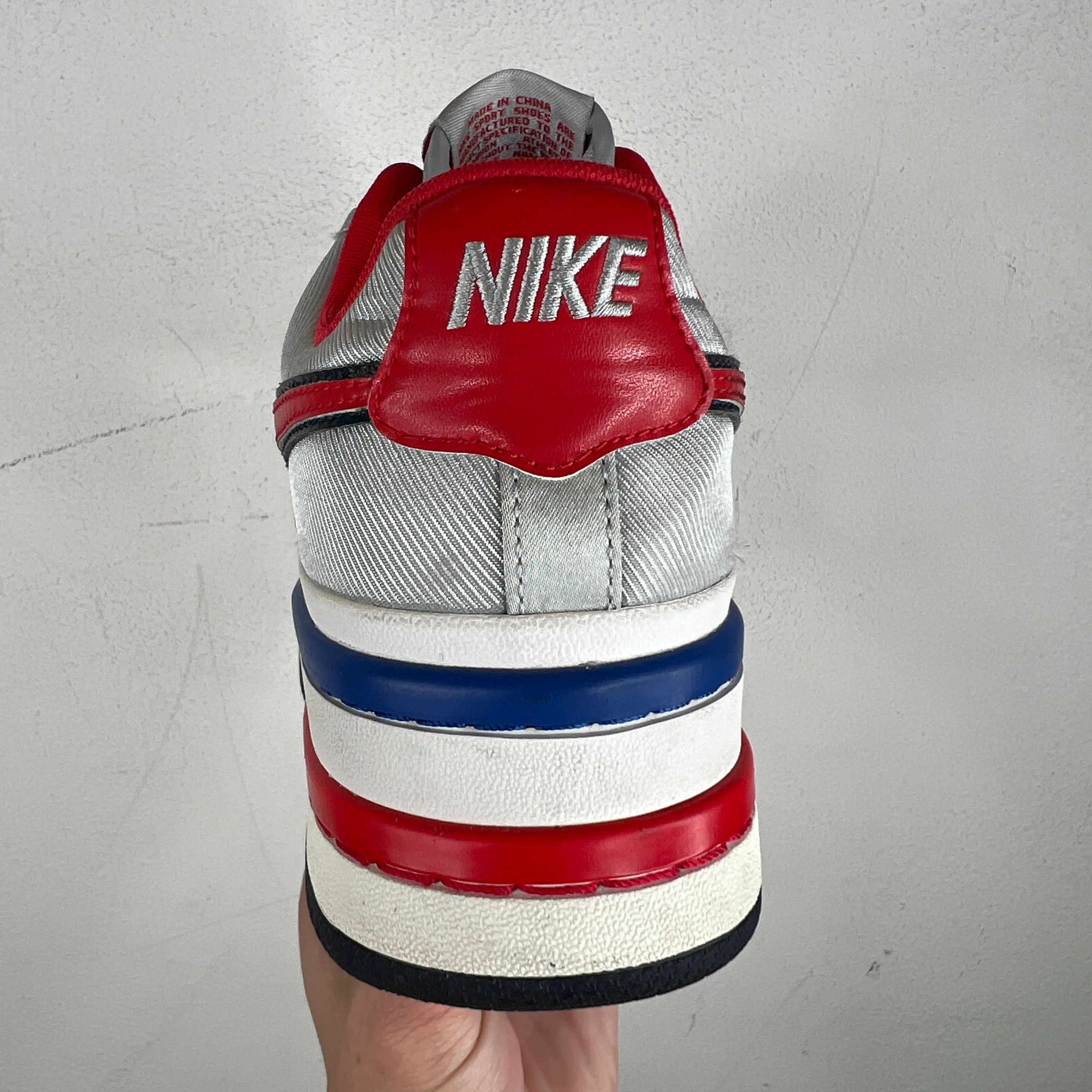 CDG Nike Air Force Vandal 2K Platform Sneakers - Image 8