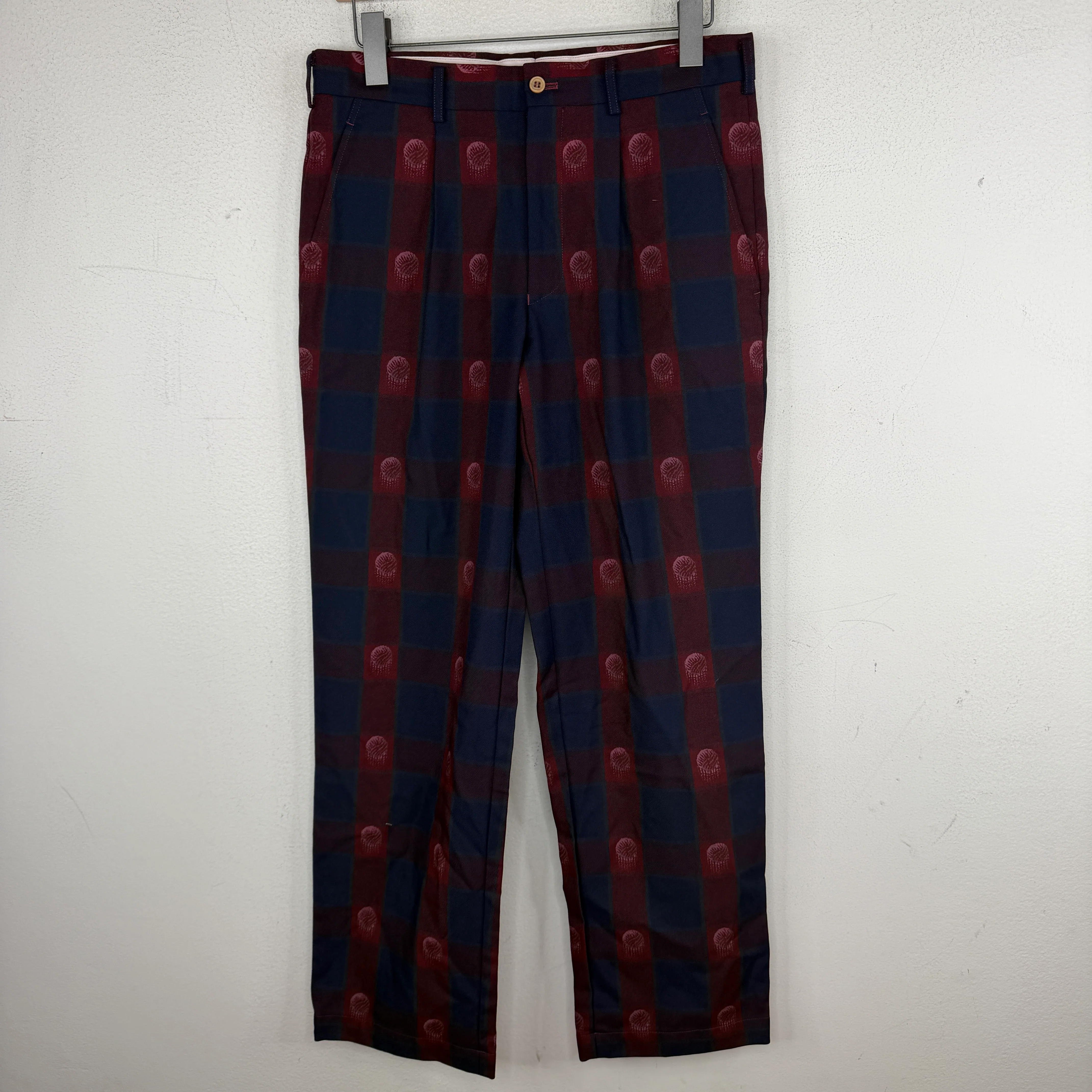 CDG Plaid Red/Blue Pants