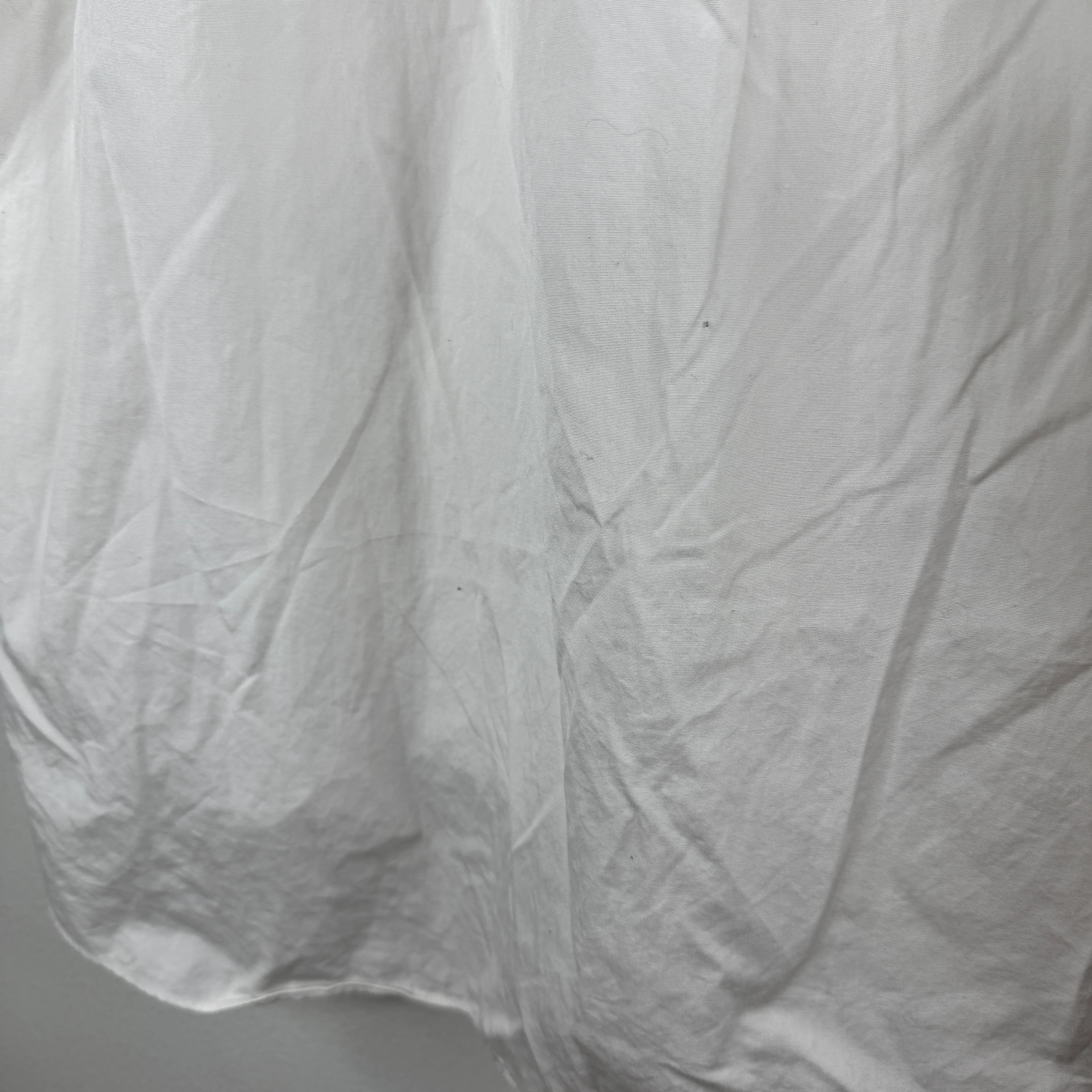 CDG White Sleeve Detail Button Up Shirt - Image 8