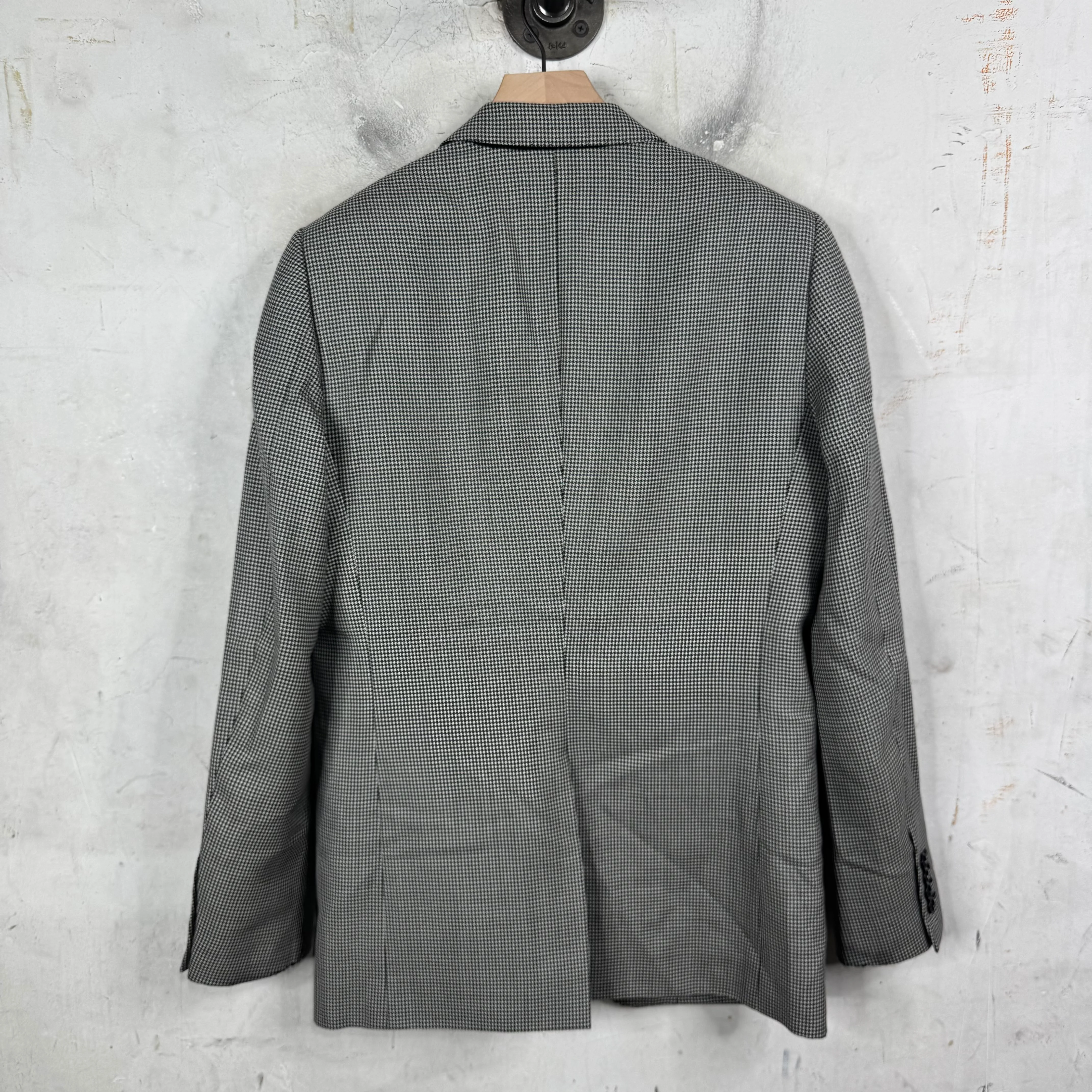 Celine 2 Button Houndstooth Blazer - Image 2