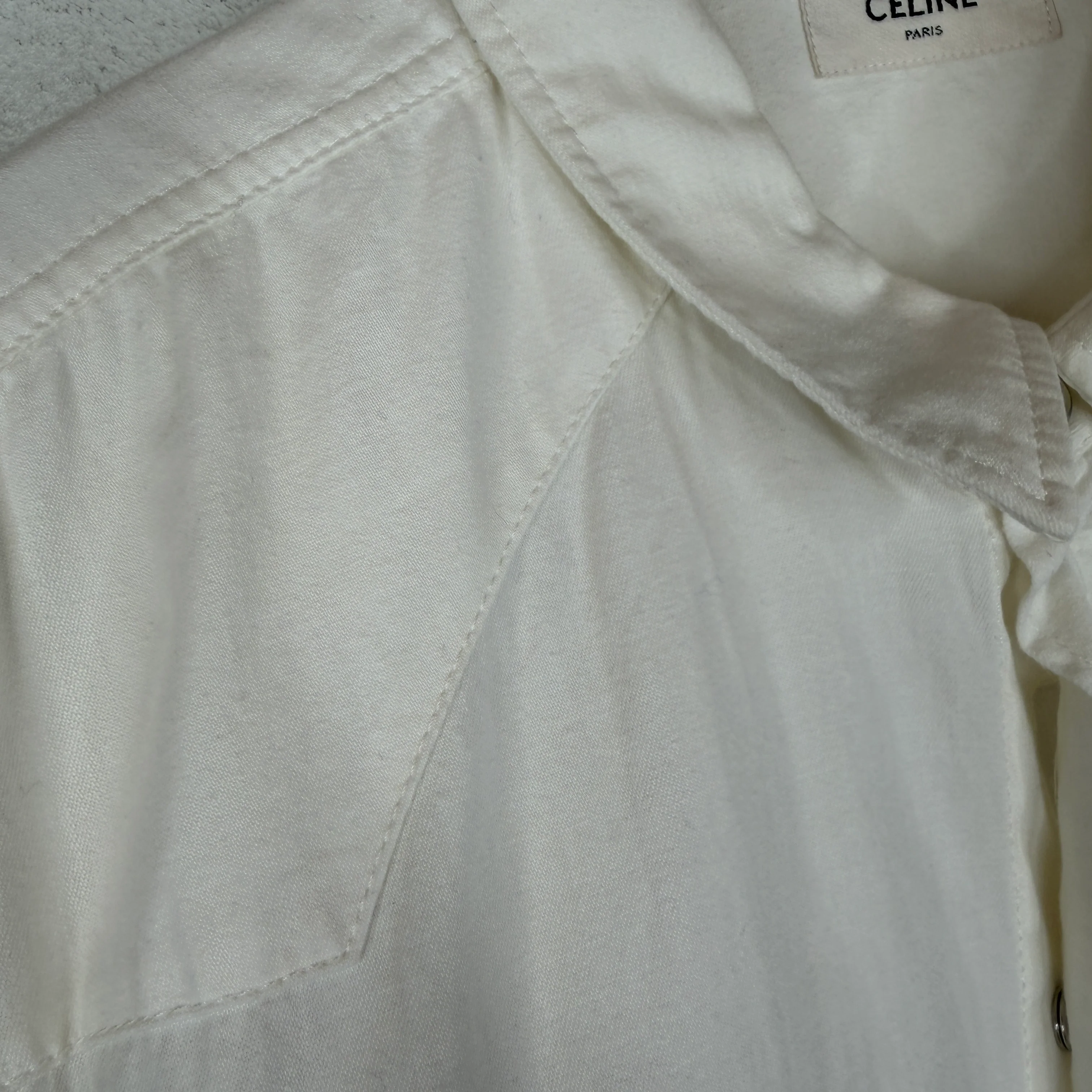 Celine Western Pearl Button Shirt - Image 14