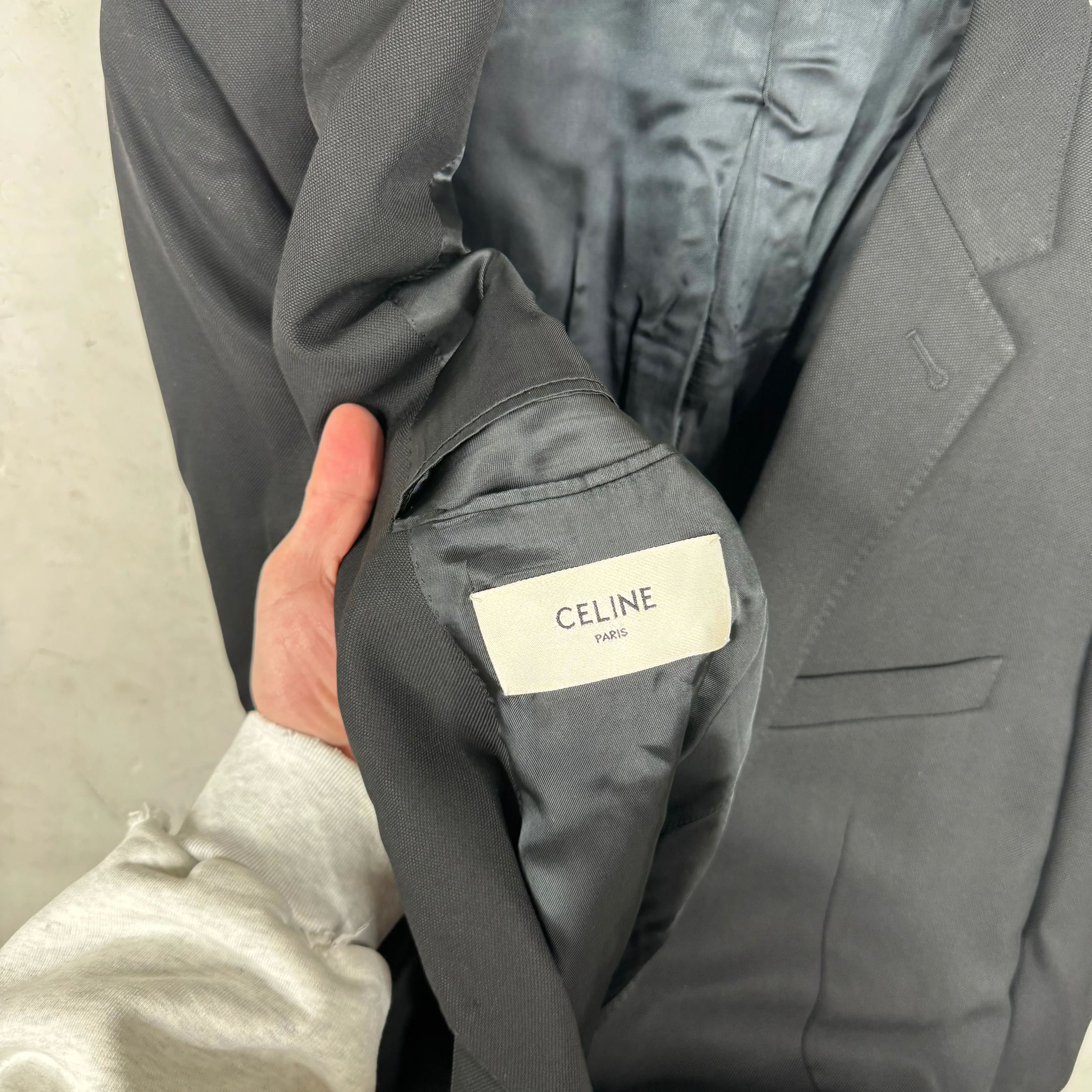 Celine Black Blazer Jacket - Image 3