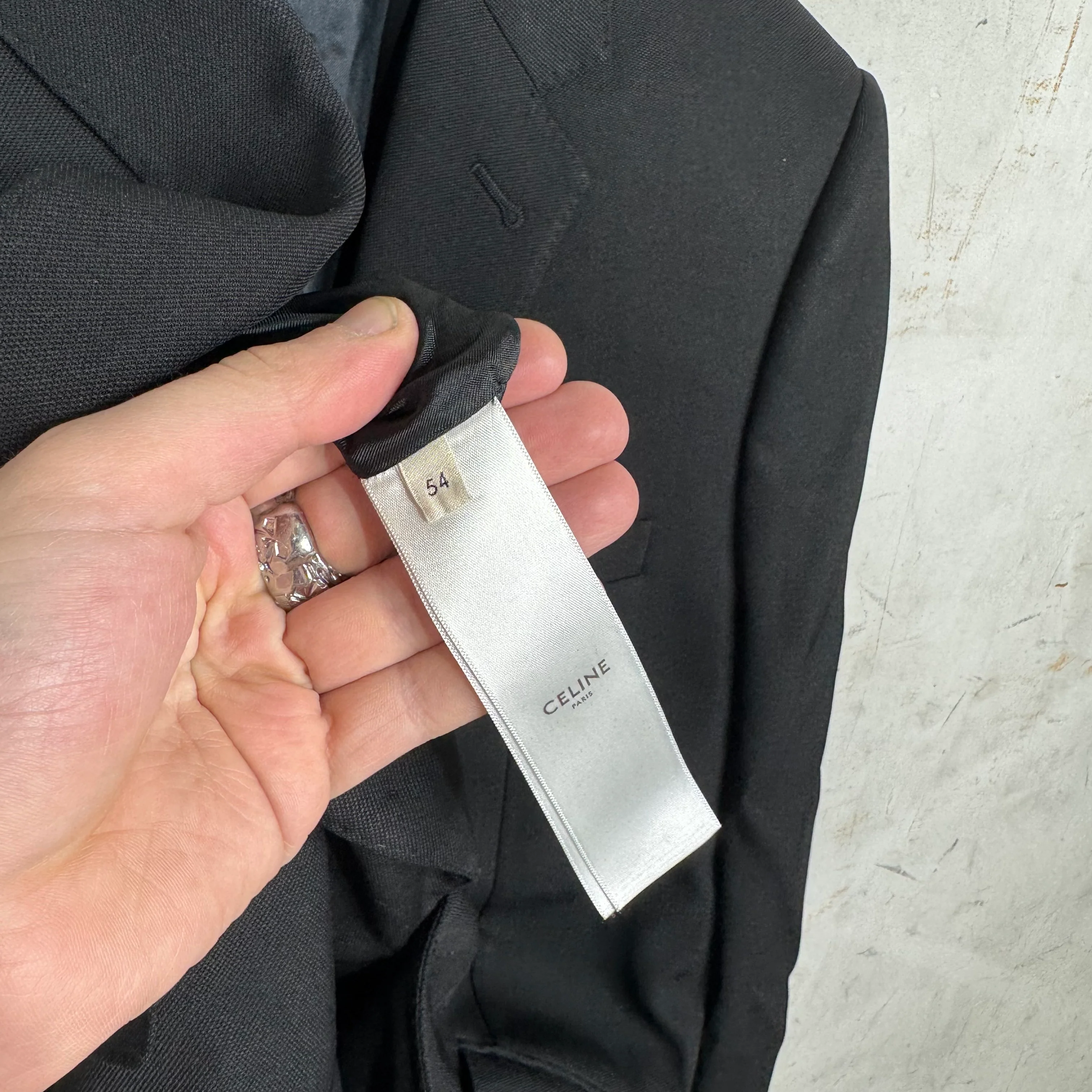 Celine Black Blazer Jacket - Image 4