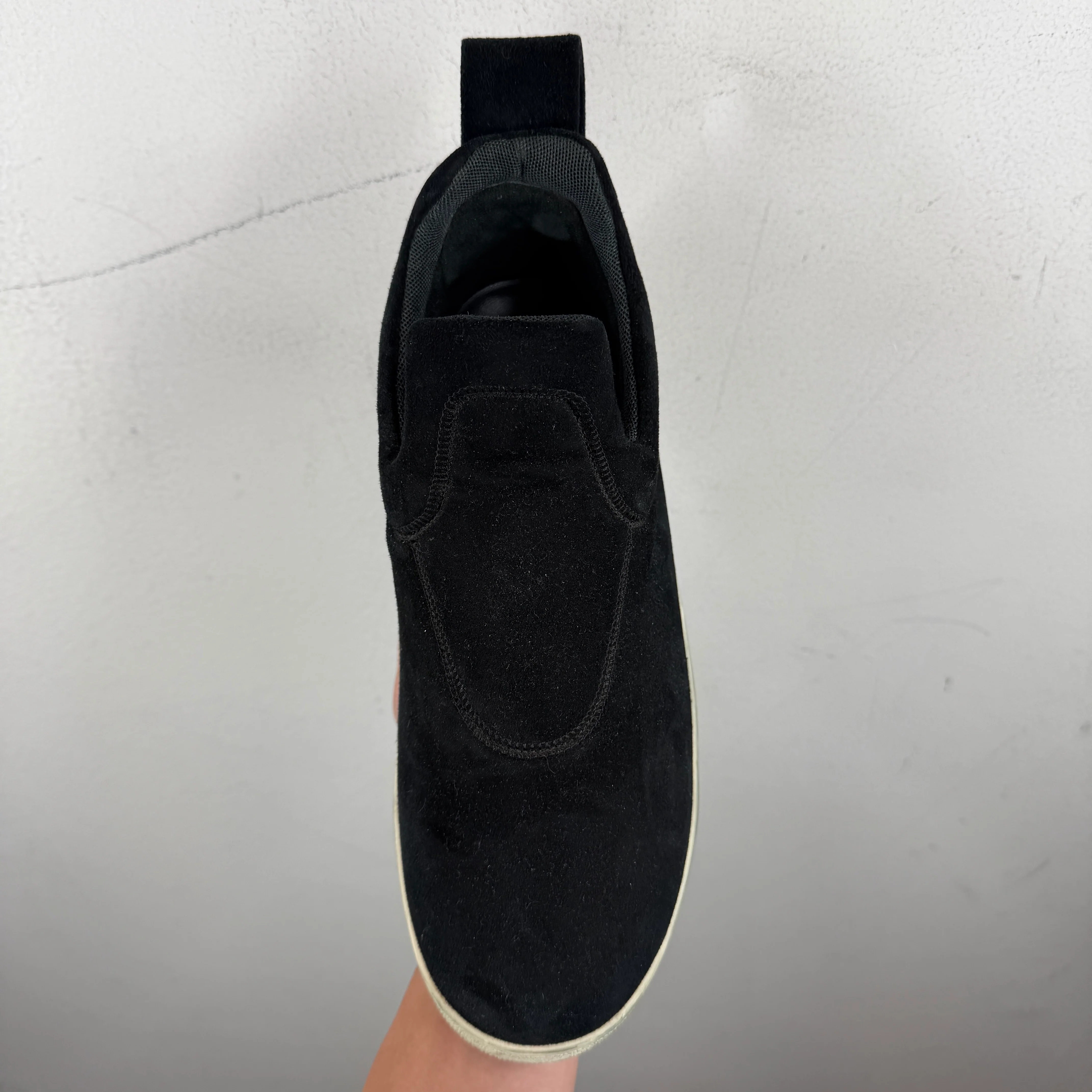 Celine Black Slip On Sneakers - Image 10