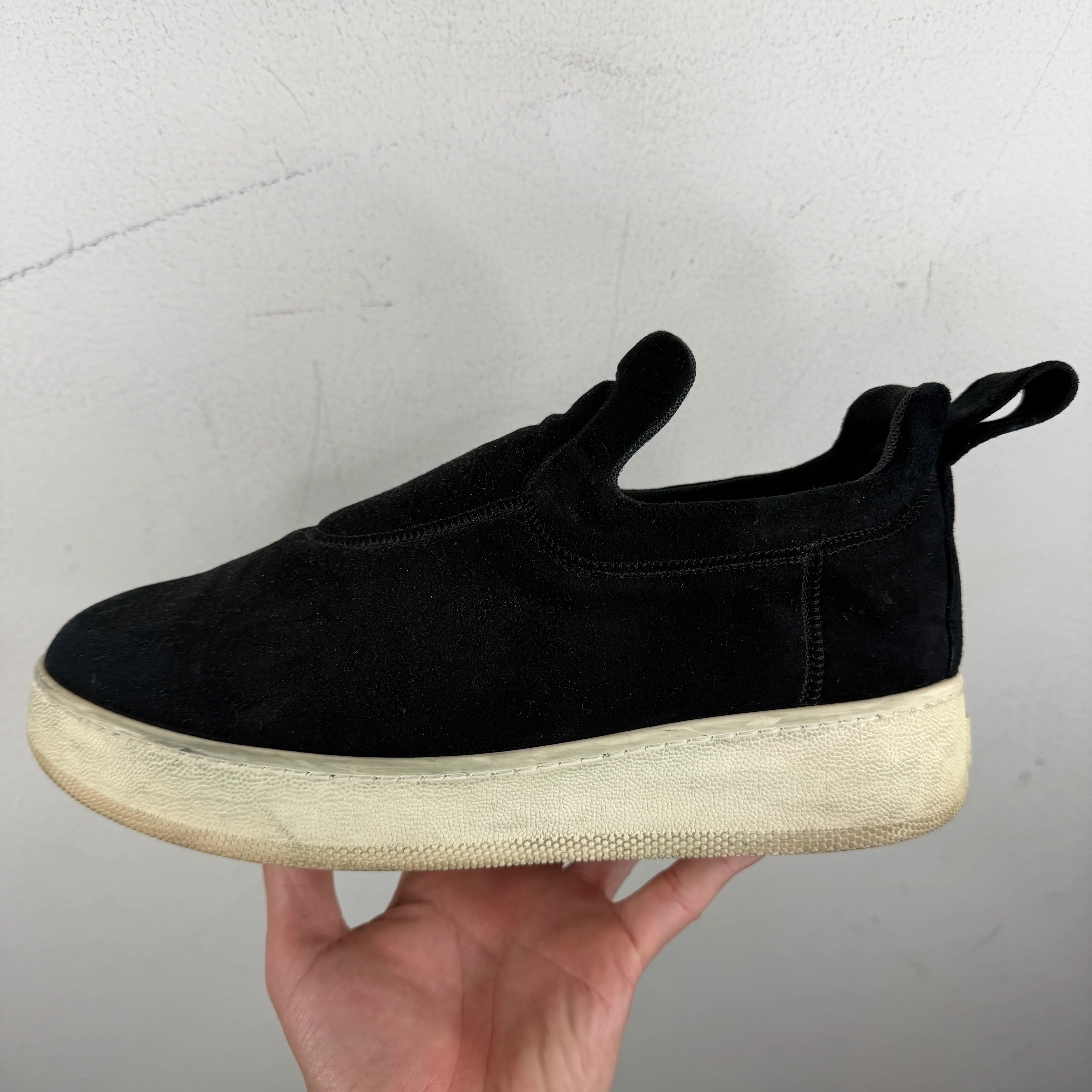 Celine Black Slip On Sneakers - Image 7