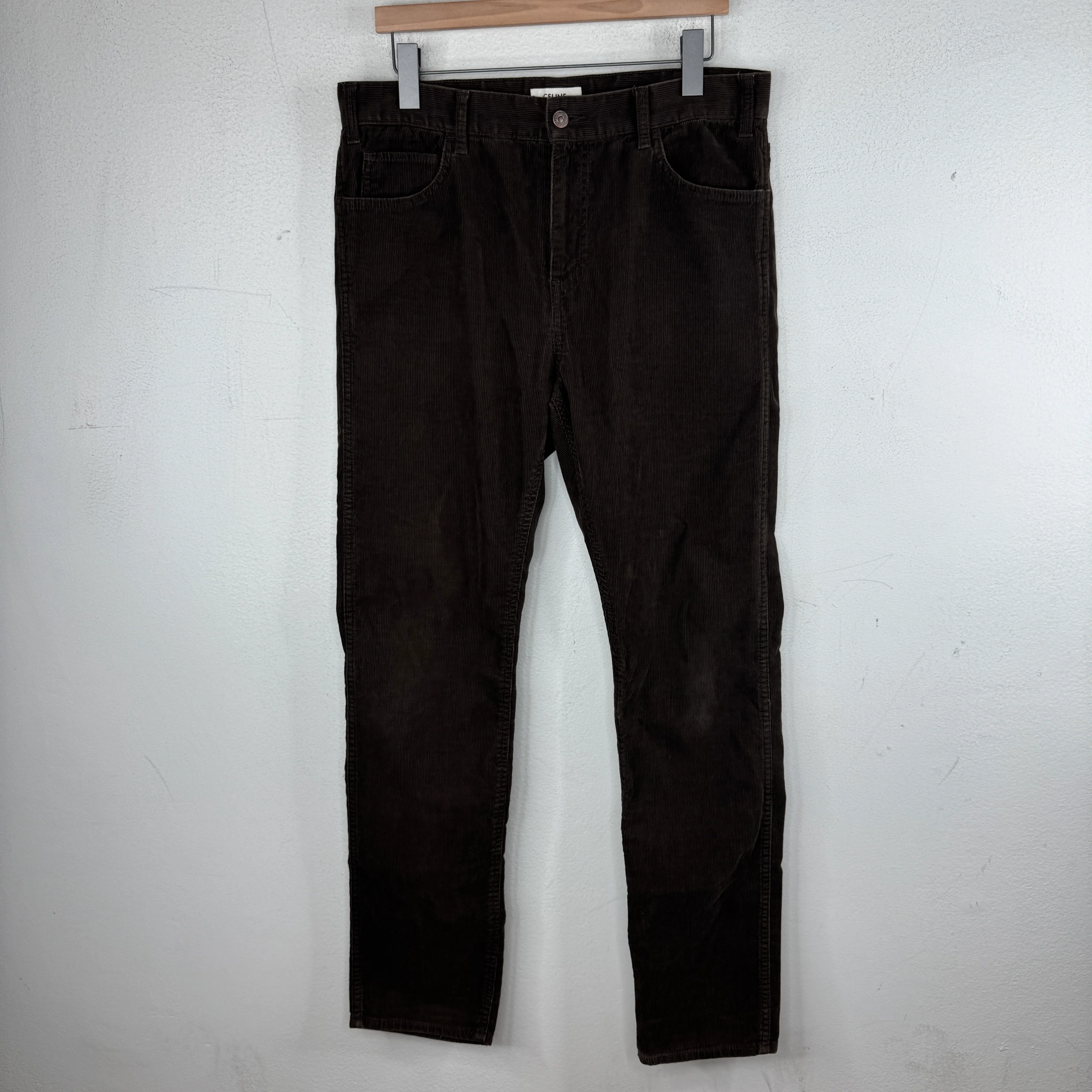 Celine Brown Corduory Pants
