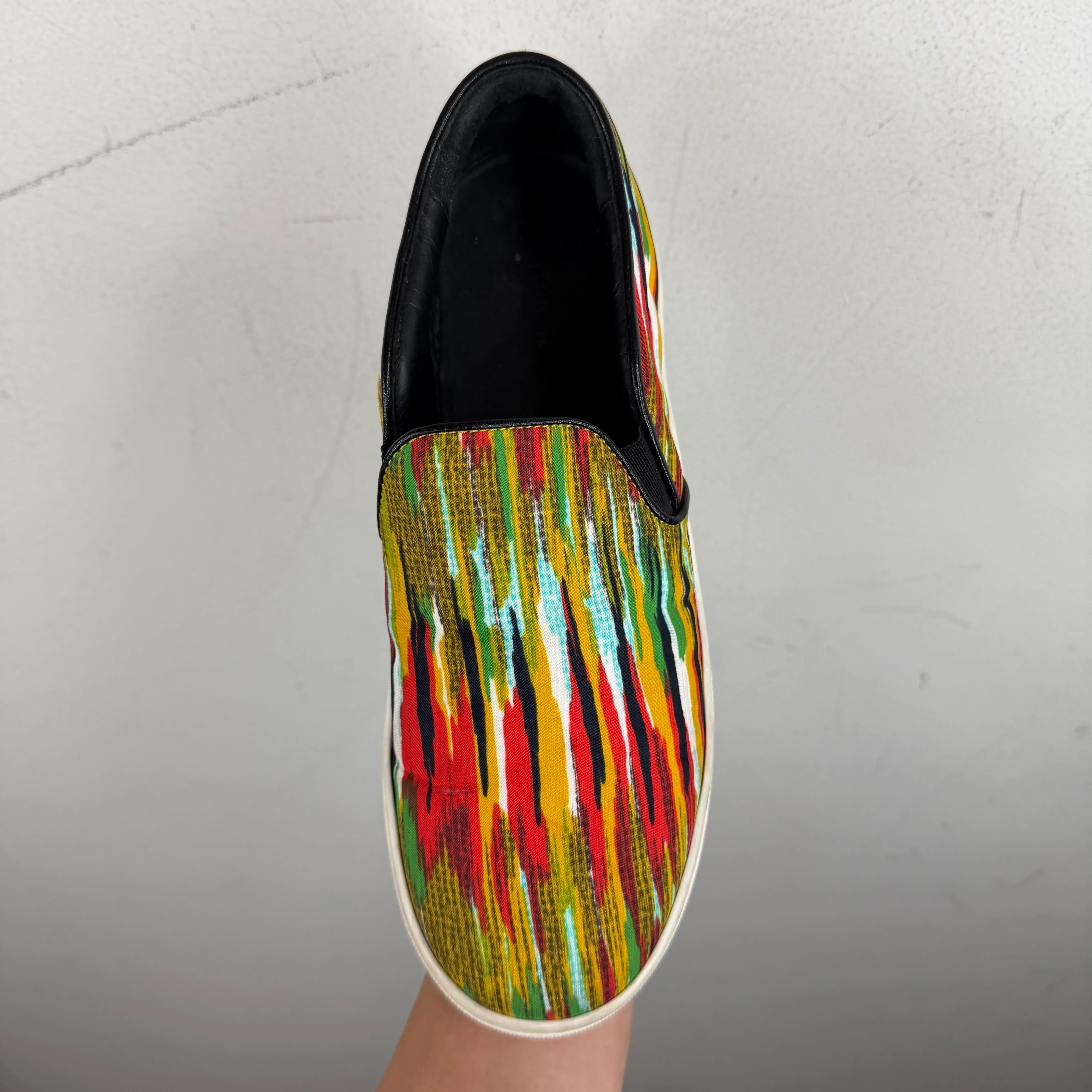 Celine Multicolor Slip Ons - Image 10