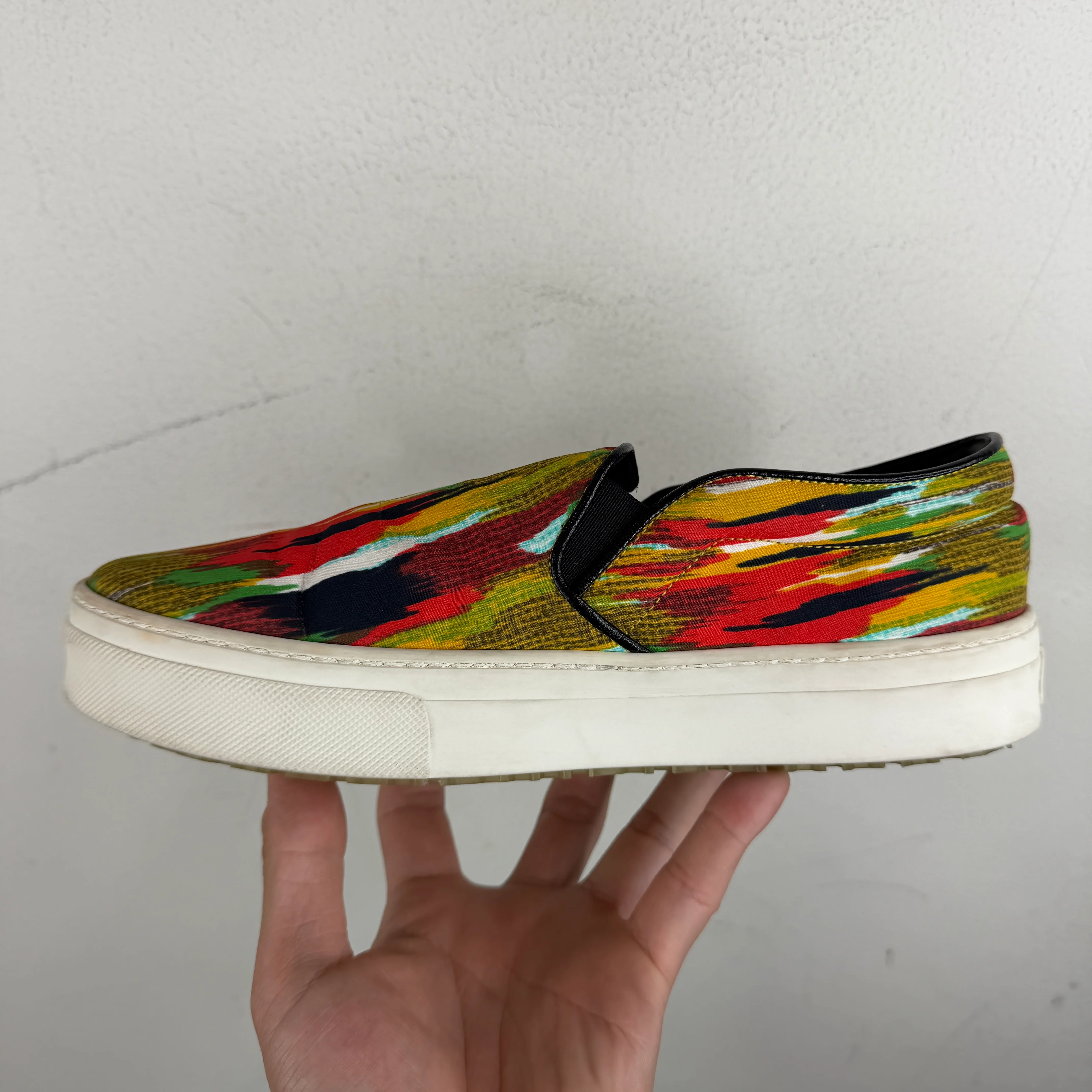 Celine Multicolor Slip Ons - Image 4
