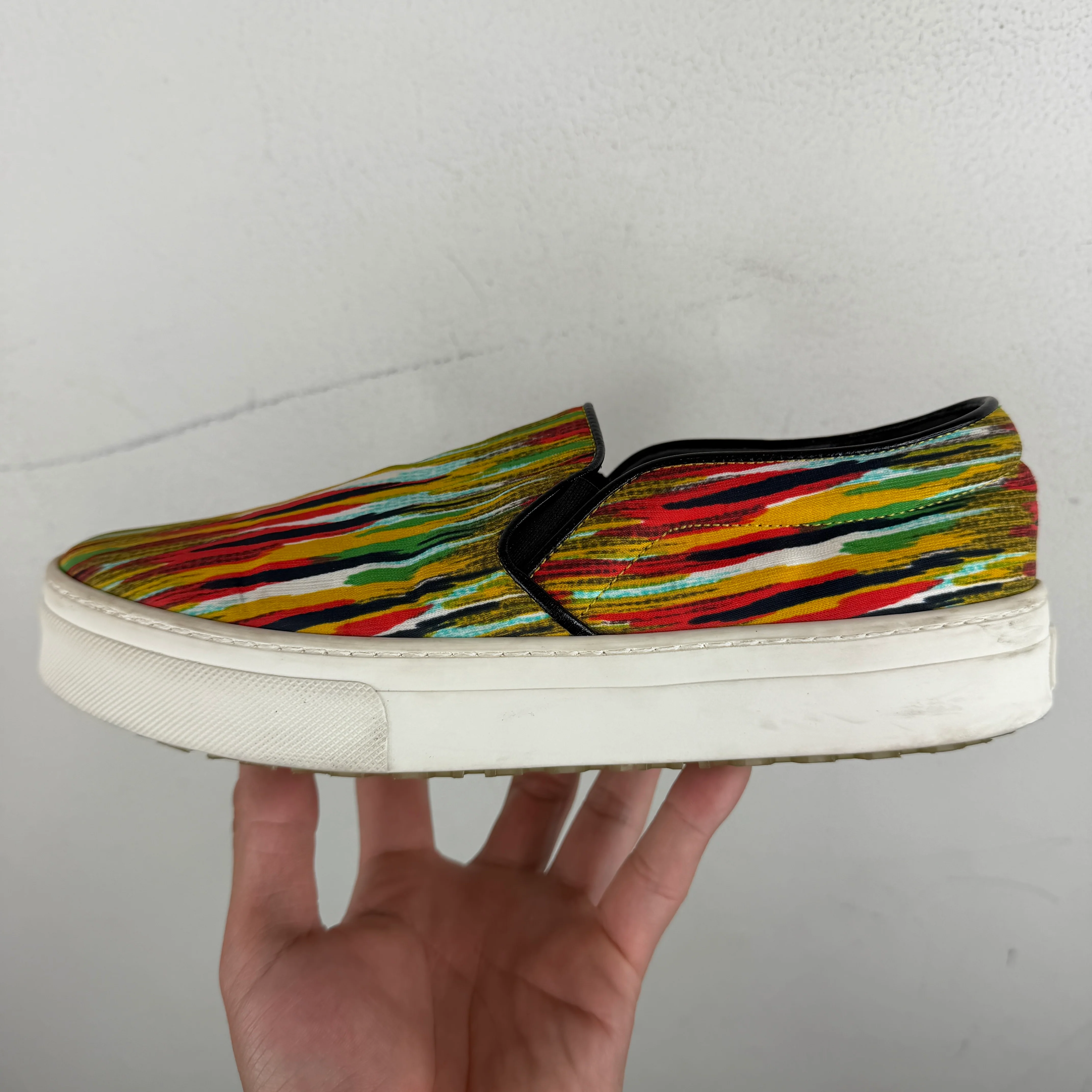 Celine Multicolor Slip Ons - Image 7