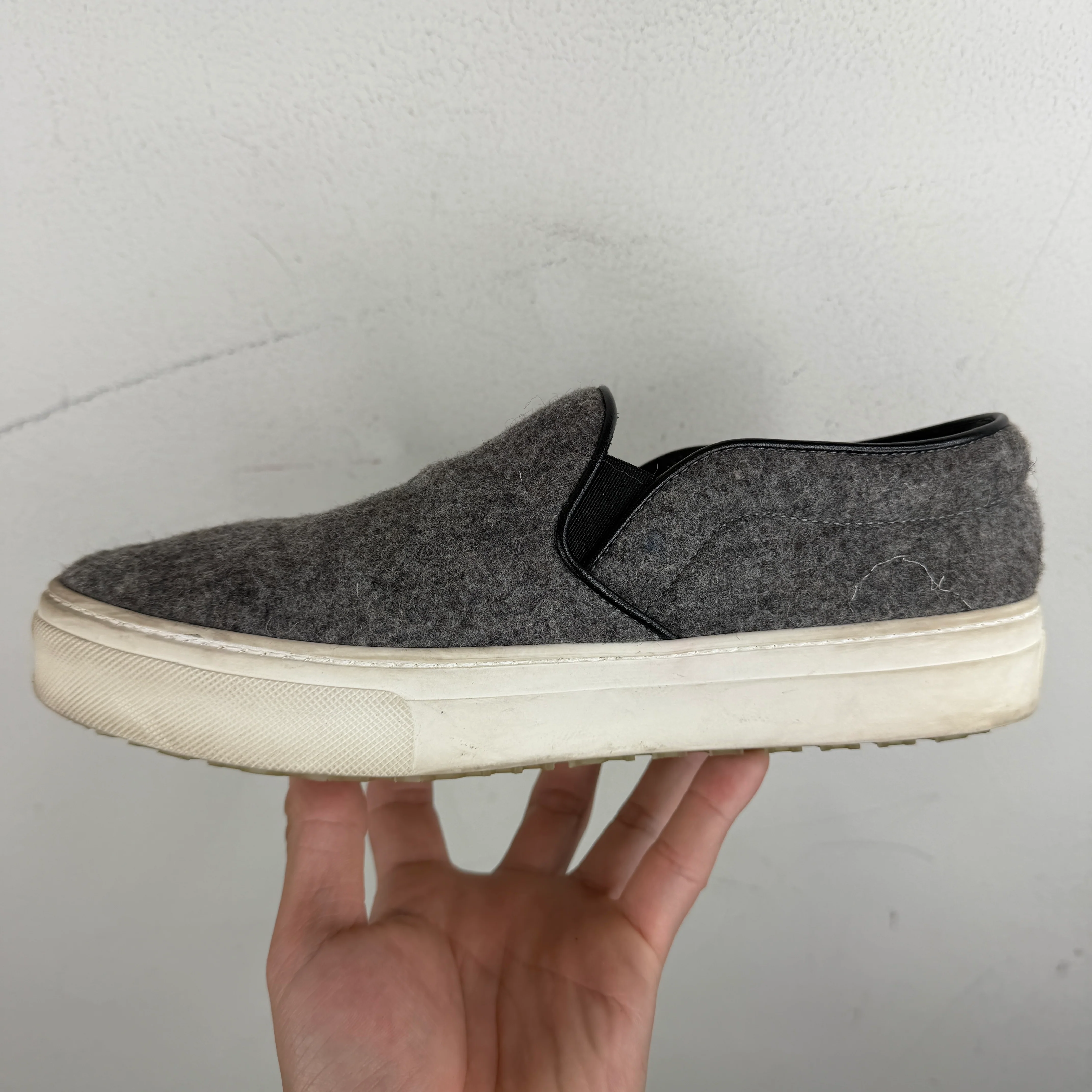 Celine Wool Slip On Sneakers - Image 4