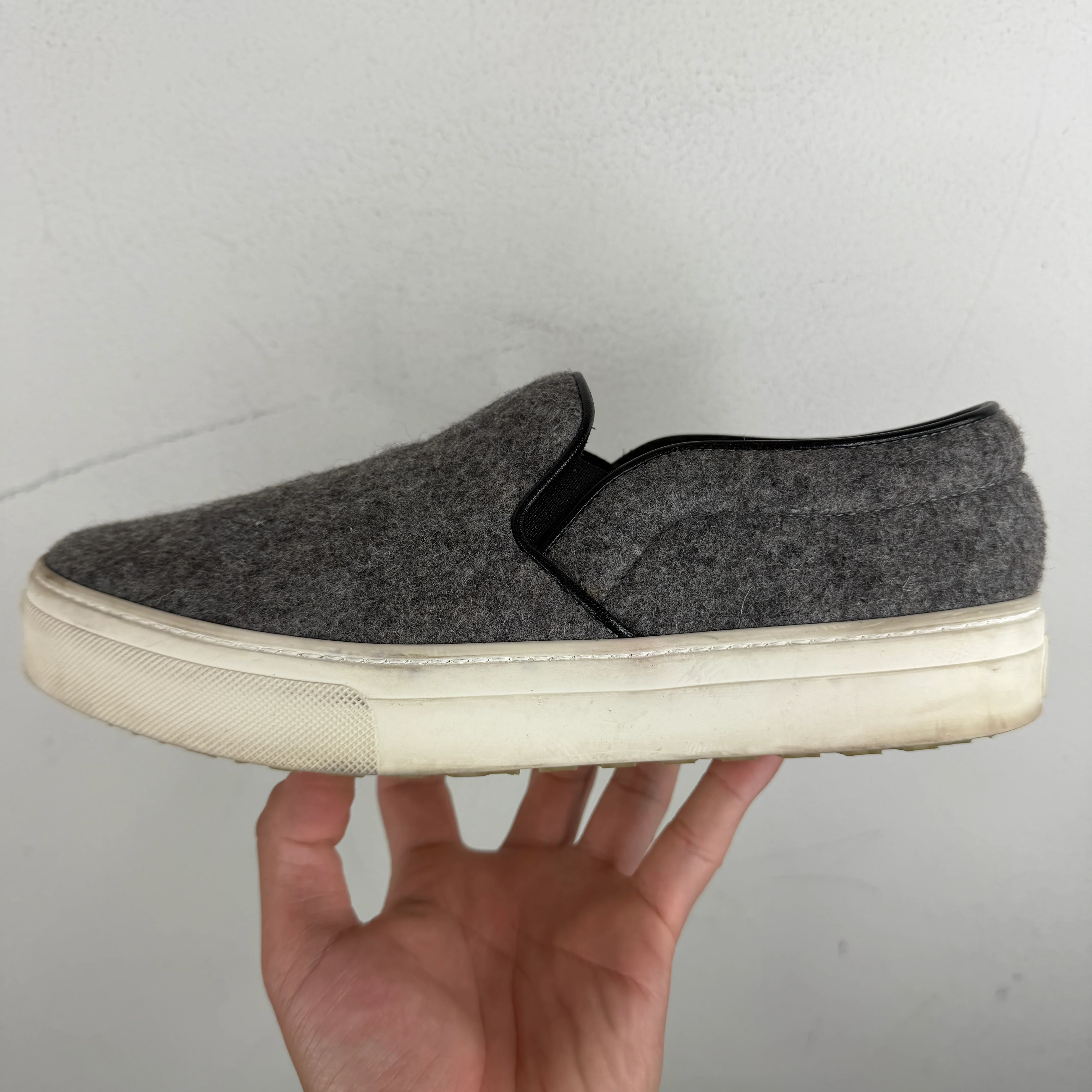 Celine Wool Slip On Sneakers - Image 7
