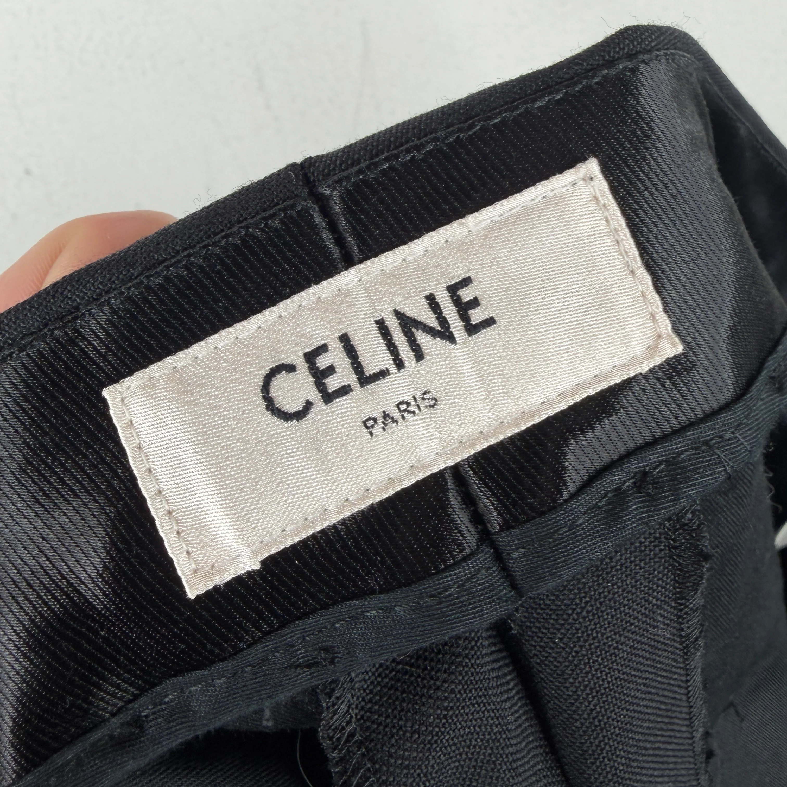 Celine Wool Trouser Pants - Image 3