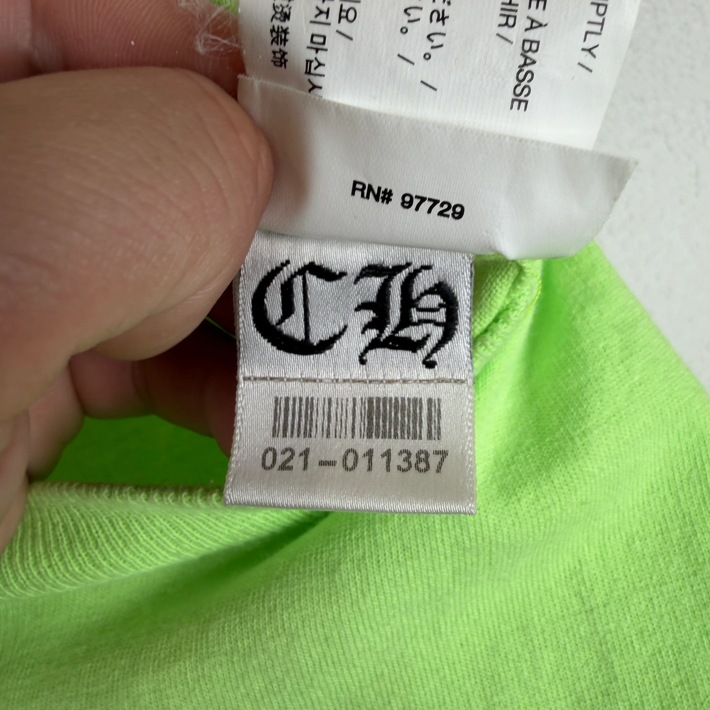 Chrome Hearts Neon Flame L/S T-Shirt - Image 6
