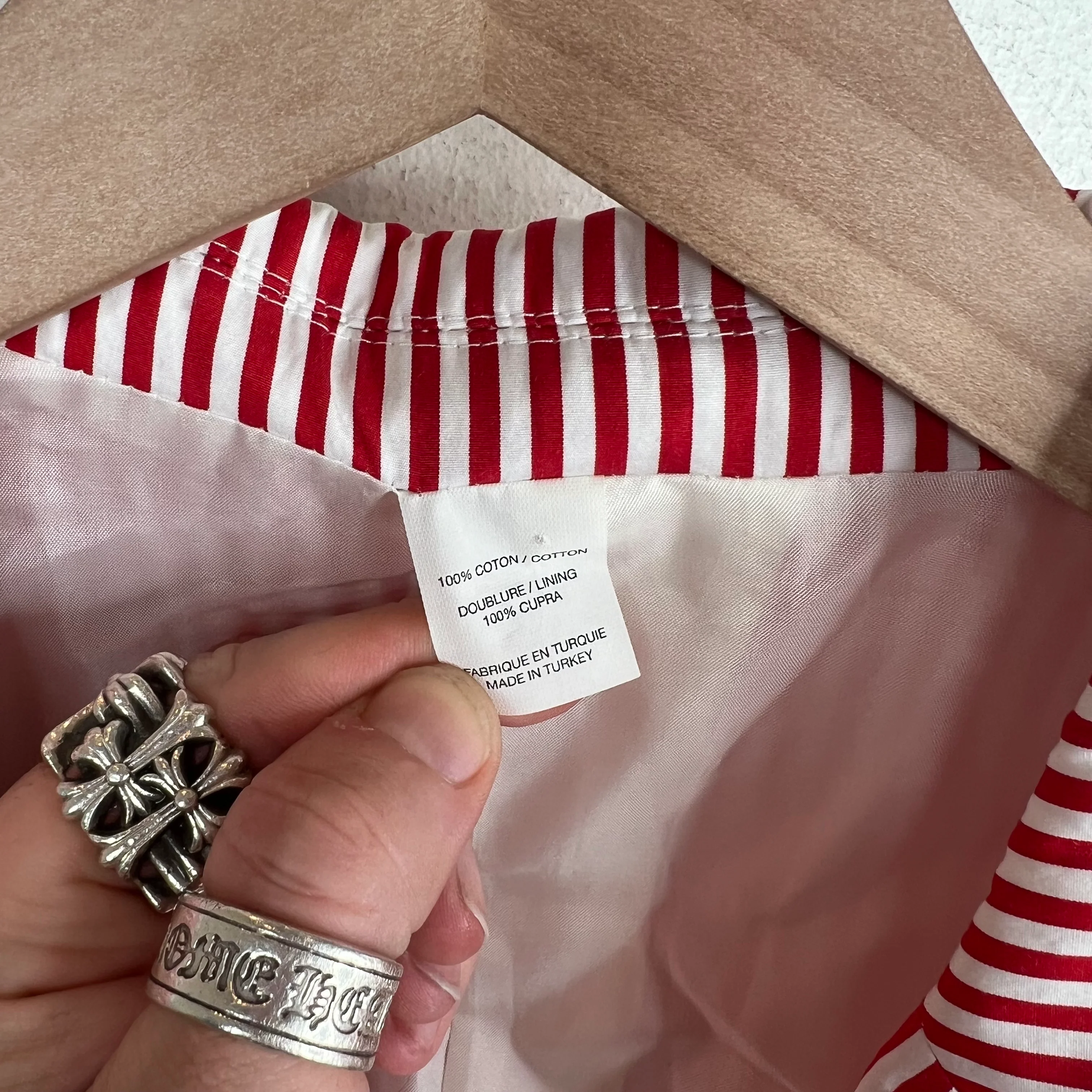 Comme Des Garcon Striped Blazer - Image 4