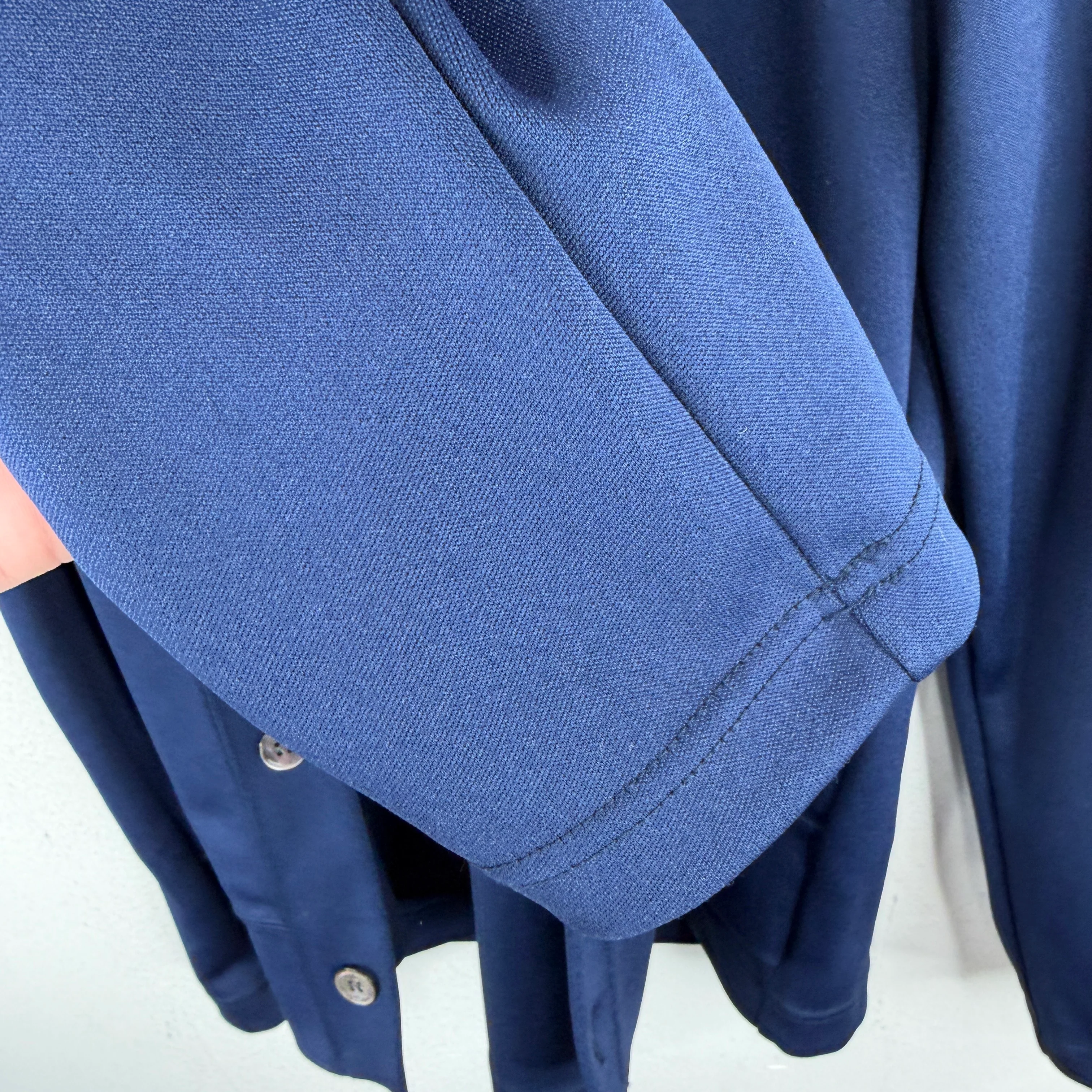 CDG Blue Double Layer Cardigan T-Shirt - Image 5
