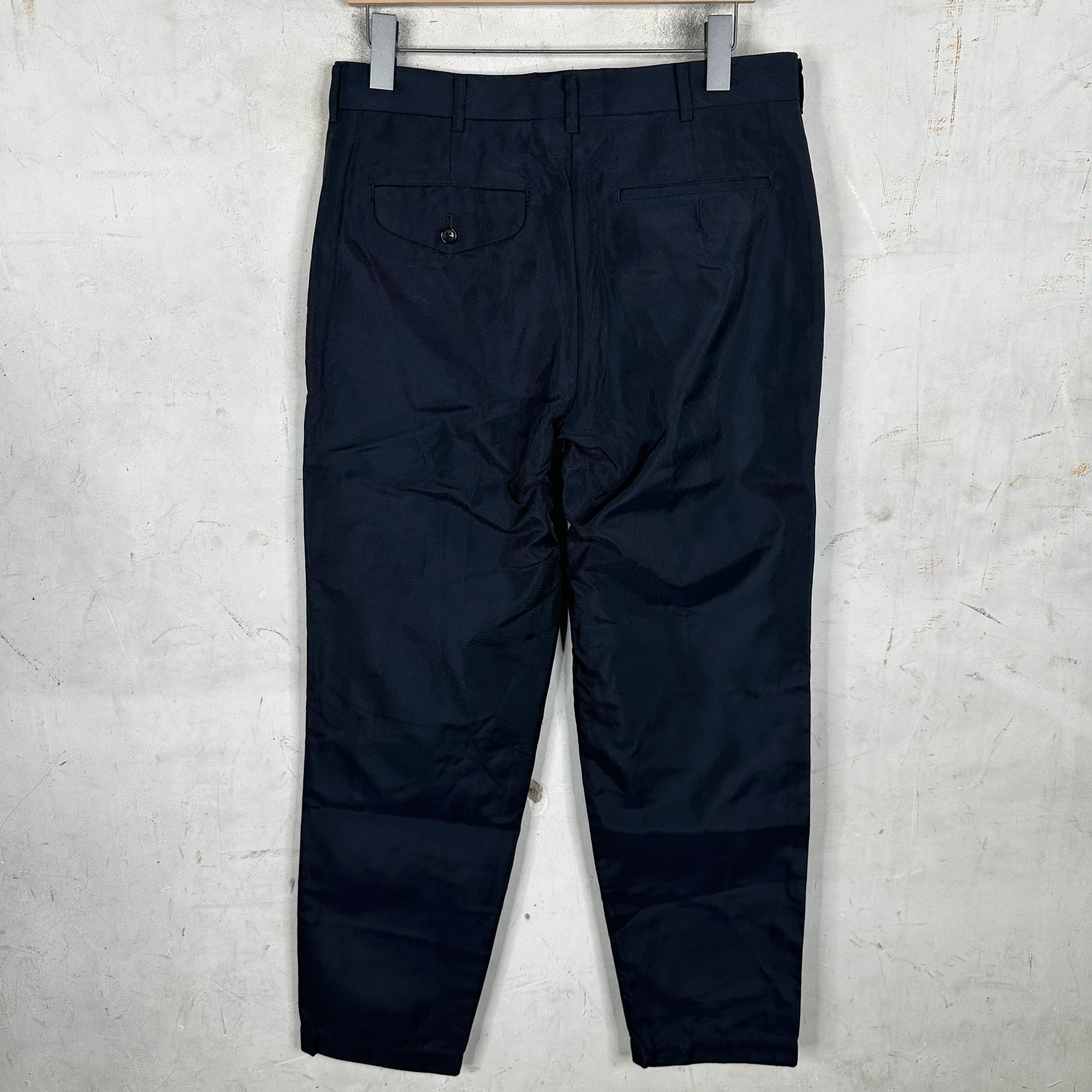 Comme Des Garcons Navy Trousers - Image 2