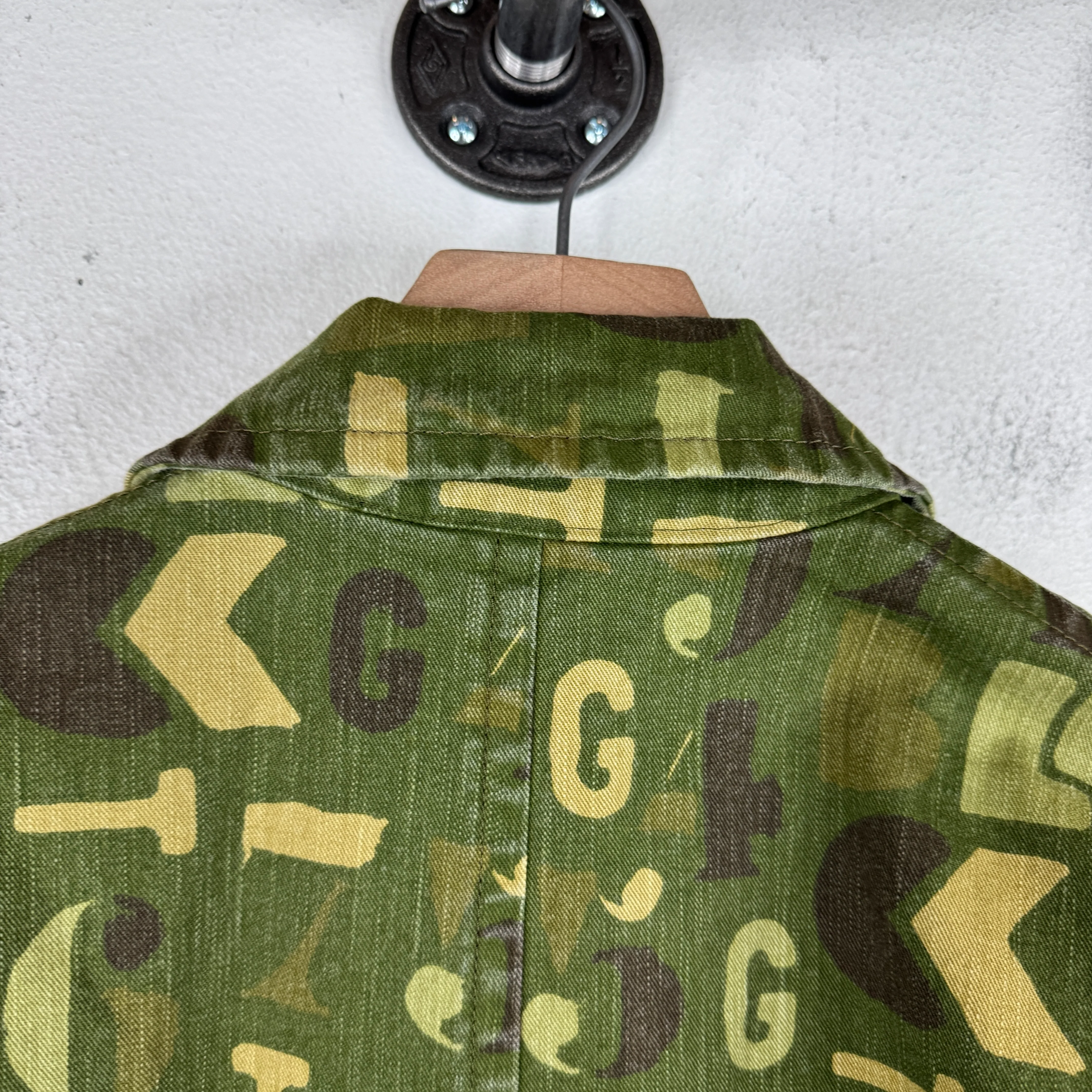 Comme Des Garcons Stencil Block Numbers Jacket - Image 12