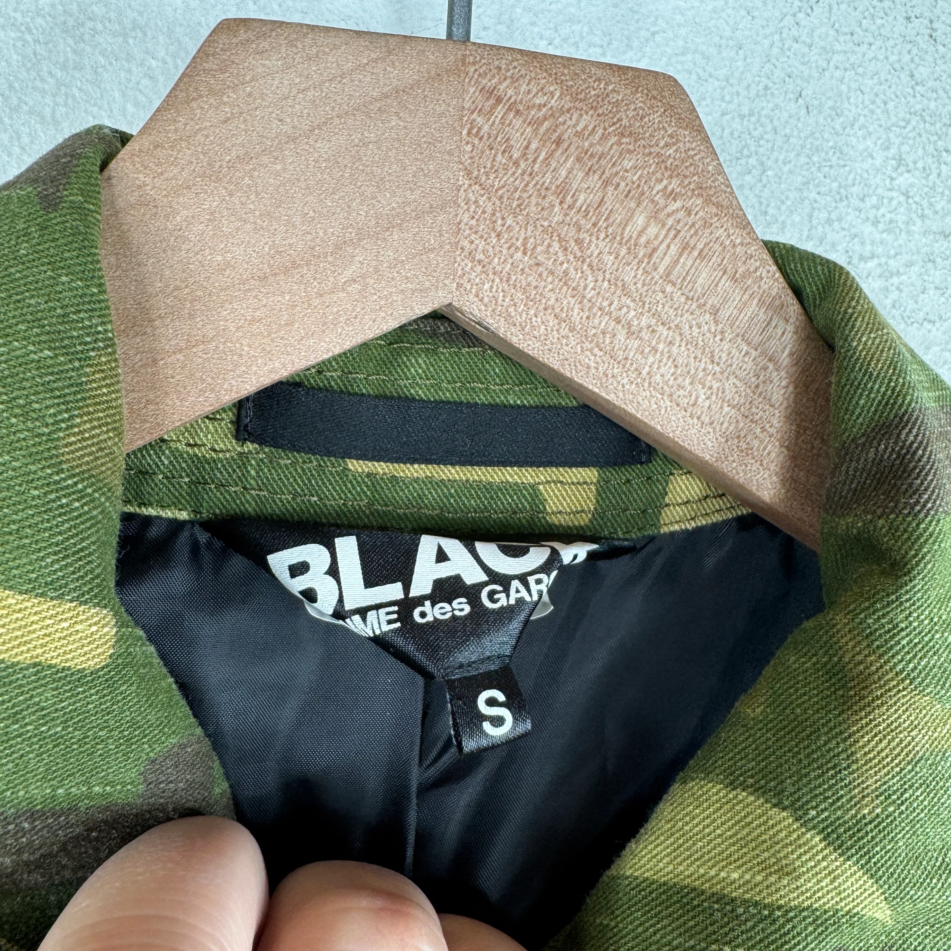 Comme Des Garcons Stencil Block Numbers Jacket - Image 4
