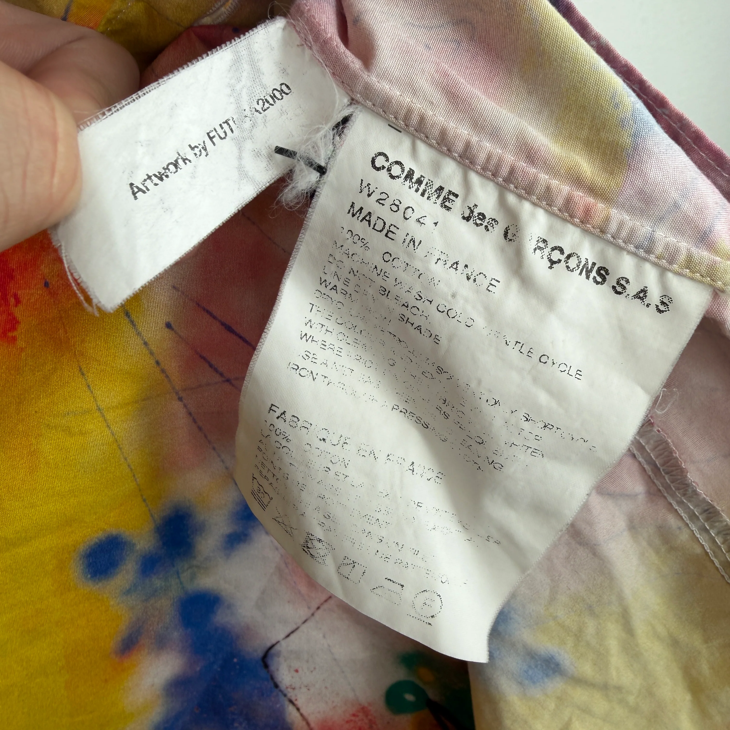 CDG Futura LS Button Up Shirt - Image 4
