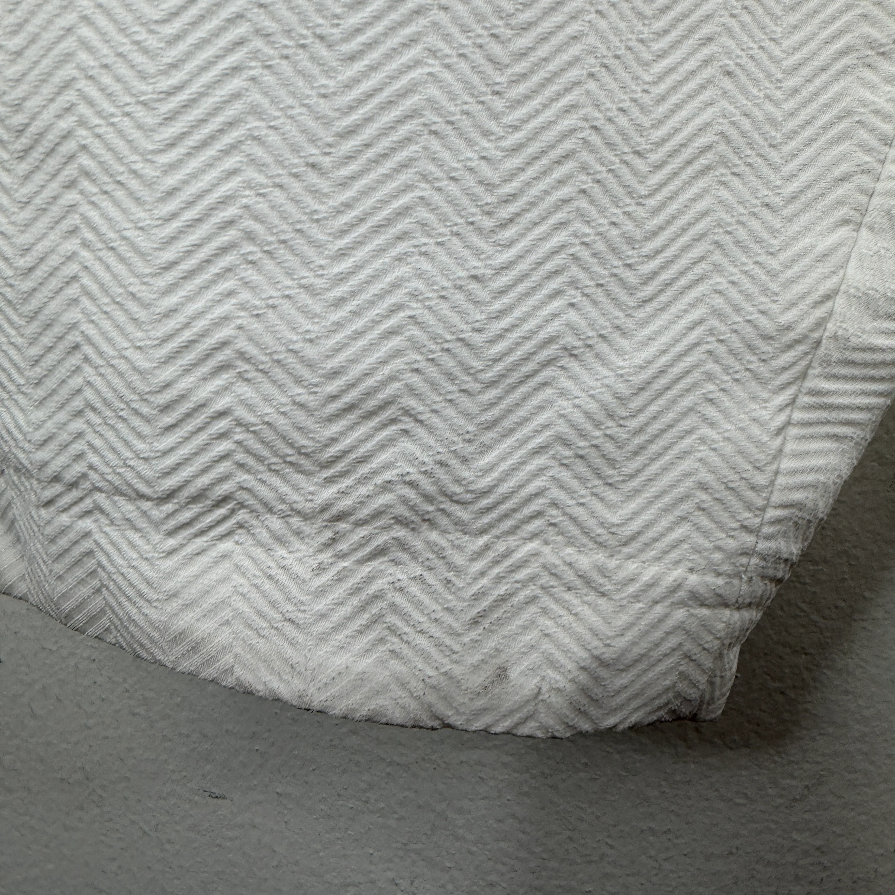 CDG White Pattern Balloon Shorts - Image 5