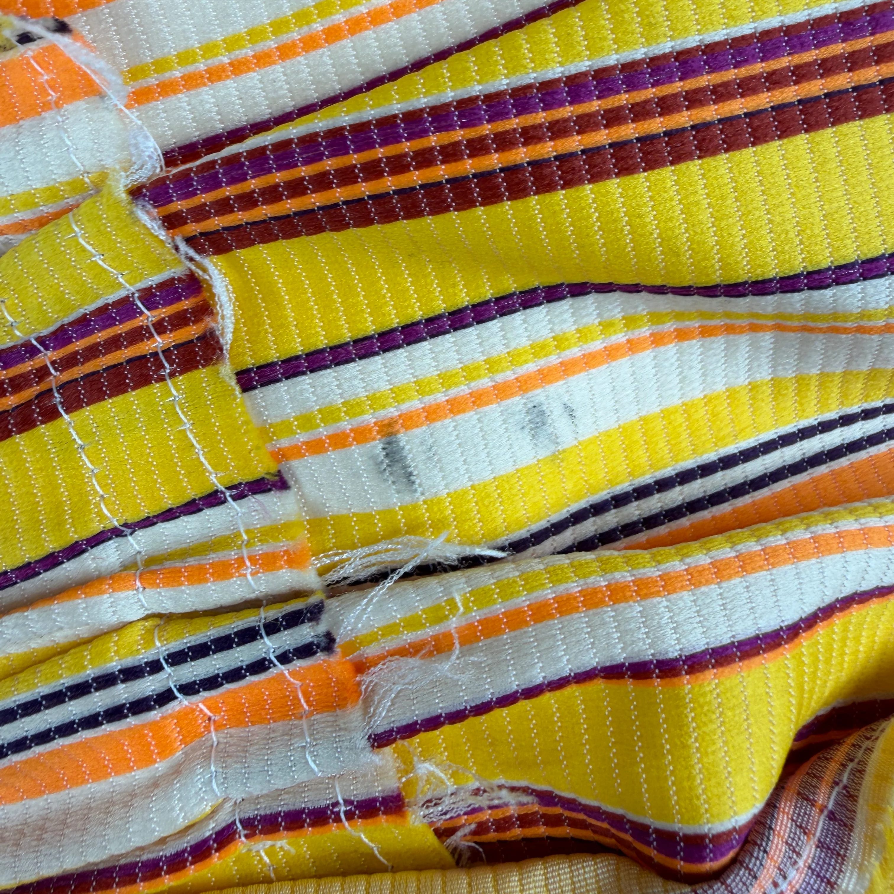 CDG Homme Plus Striped Elastic Panel Shorts - Image 12