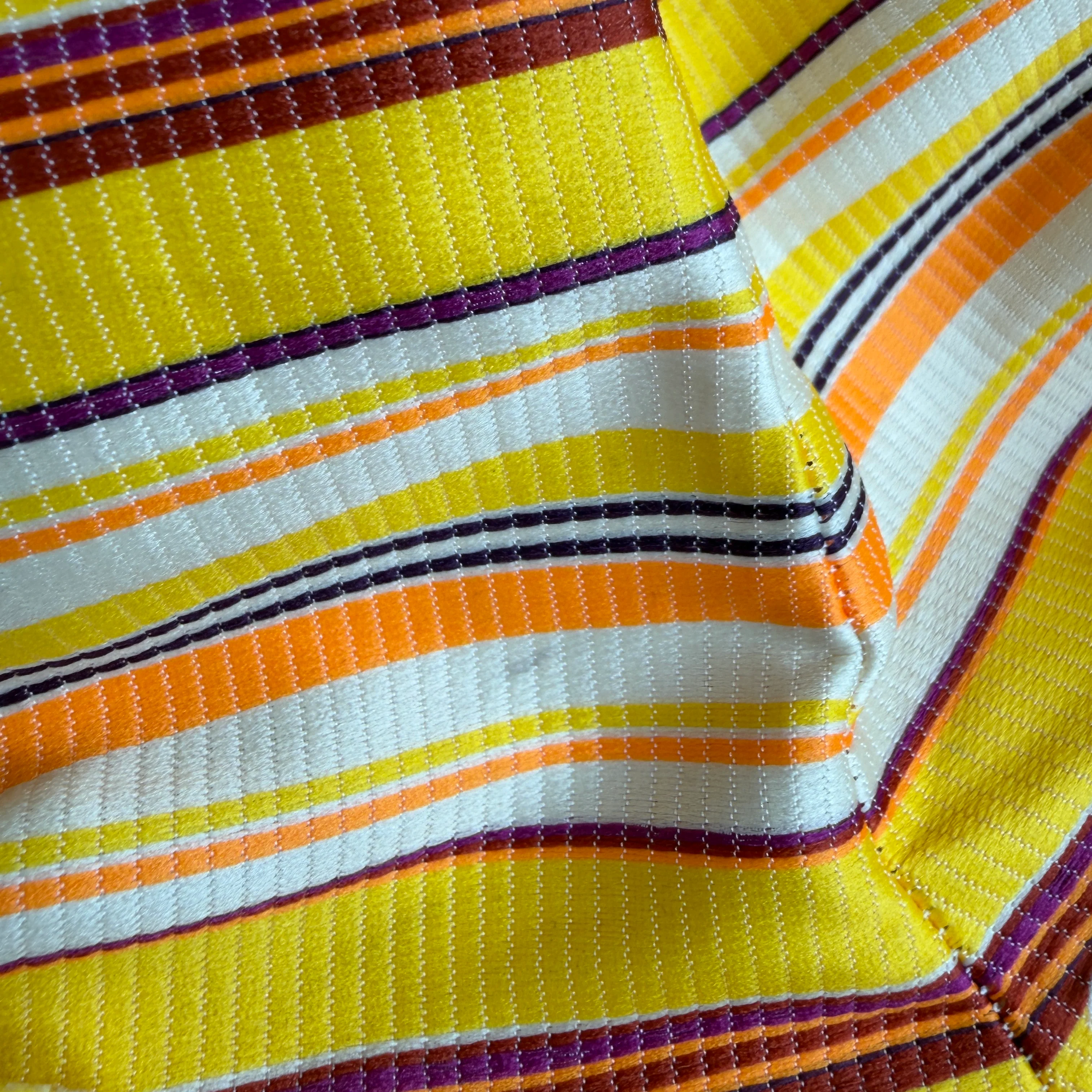 CDG Homme Plus Striped Elastic Panel Shorts - Image 13