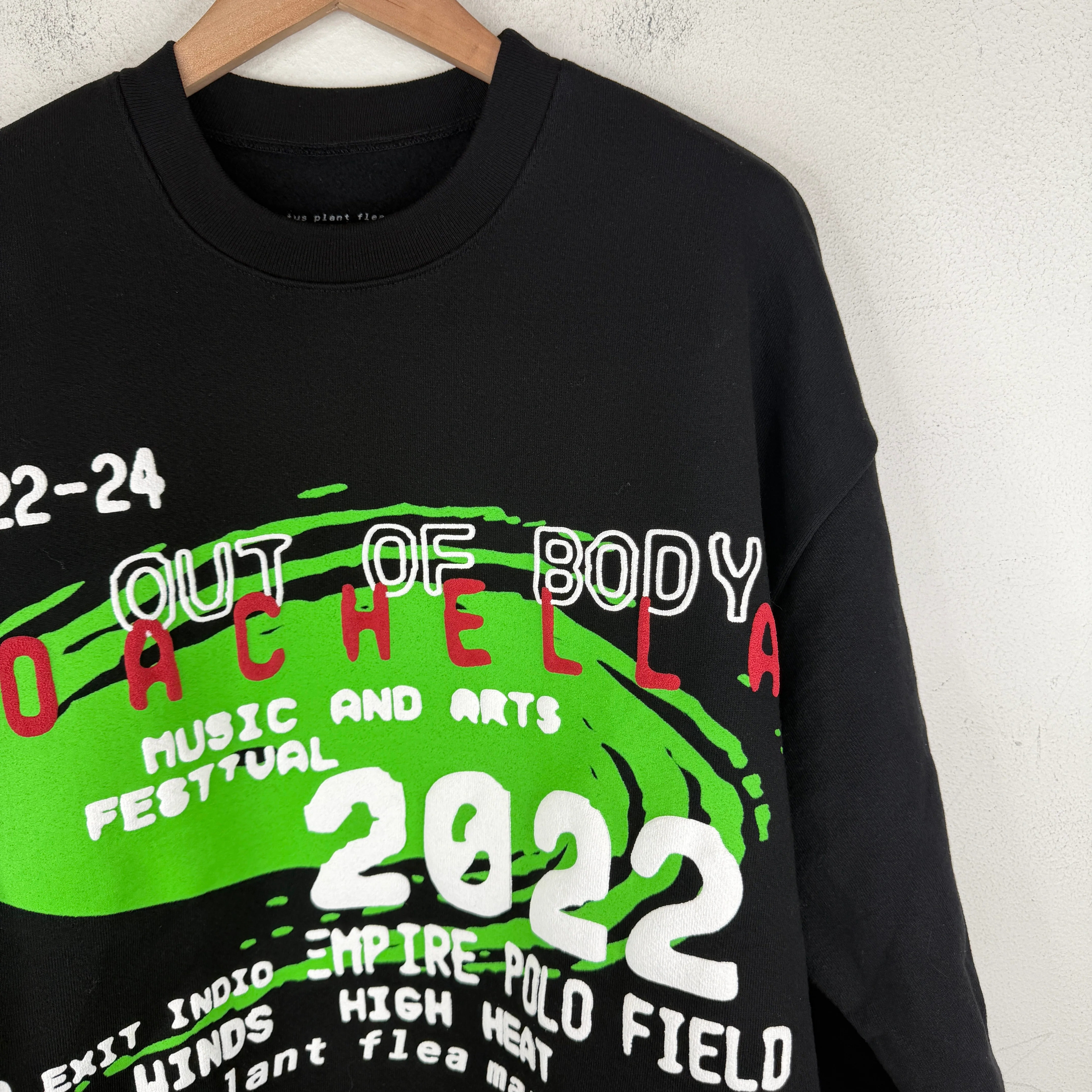 CPFM 2022 Coachella Out Of Body Crewneck - Image 5